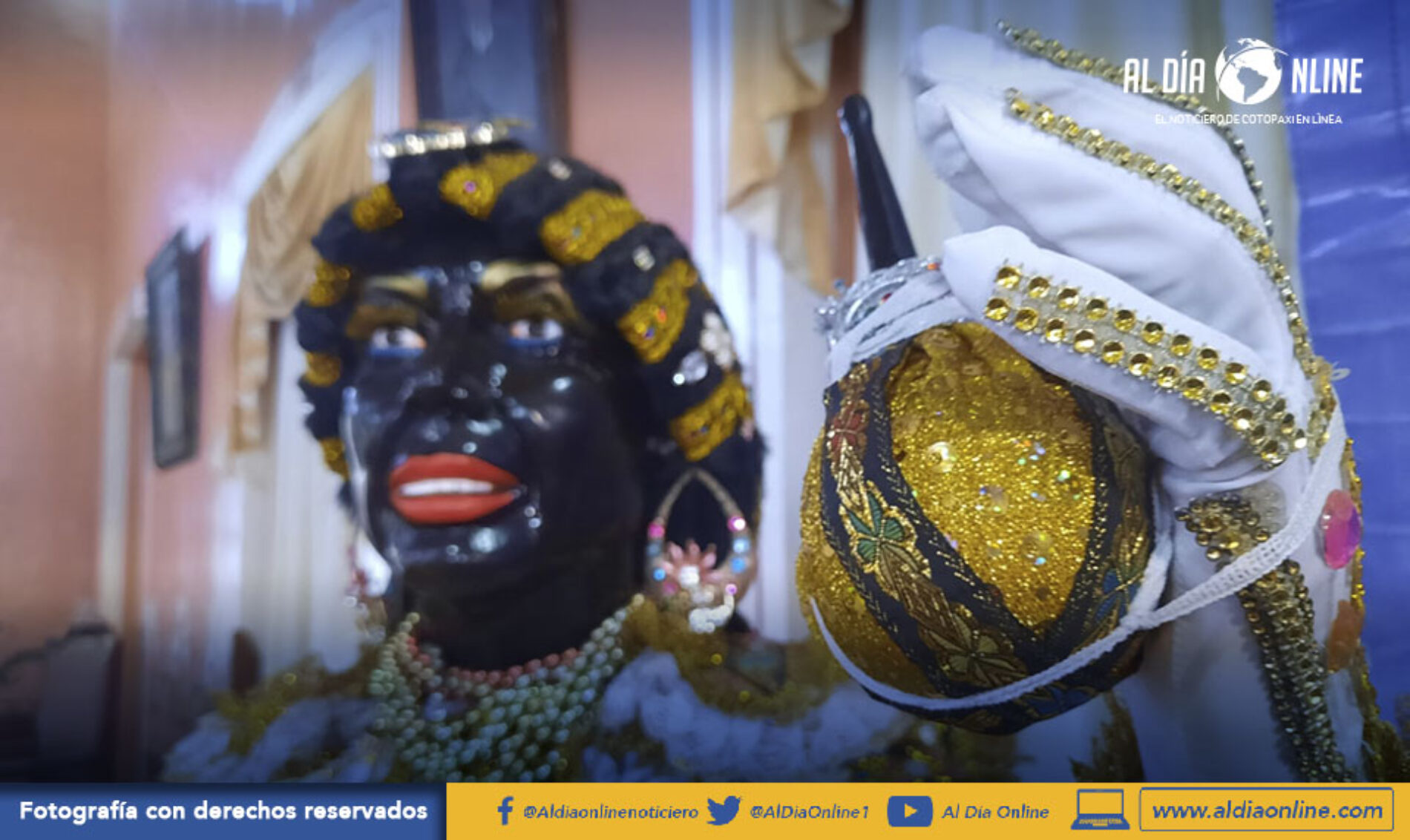 MAMA NEGRA 2022 RECAE ENJ ORGE PEÑAHERRERA, HOY SE PRESENTÓ OFICIALMENTE. (VIDEO)