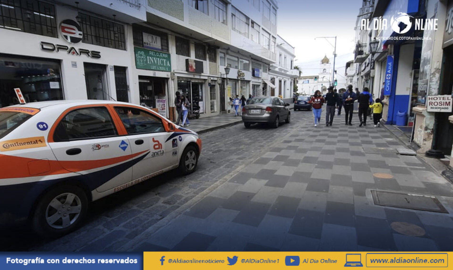 PROYECTO DE INCREMENTO DE  PARQUEADEROS PÚBLICOS ANALIZA MOVILIDAD DE LATACUNGA. (VIDEO)