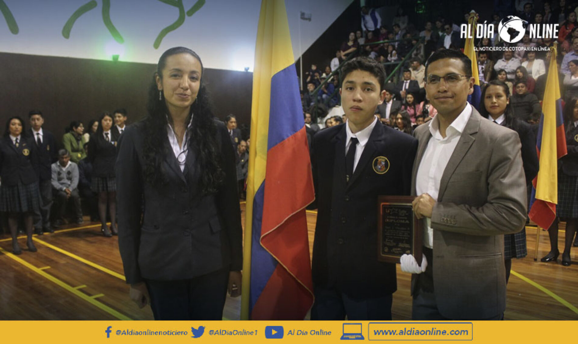 U.E LA SALLE RETOMA DE MANERA PRESENCIAL JURAMENTO A LA BANDERA.( VIDEO)