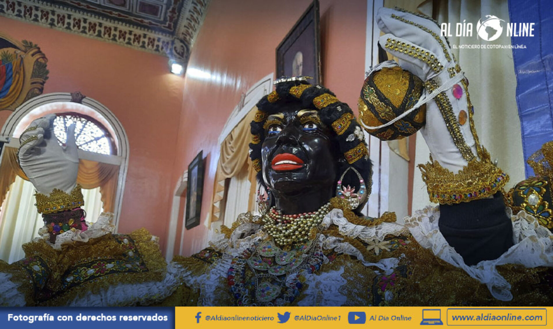 MAMA NEGRA 2022 RECAE ENJ ORGE PEÑAHERRERA, HOY SE PRESENTÓ OFICIALMENTE. (VIDEO)