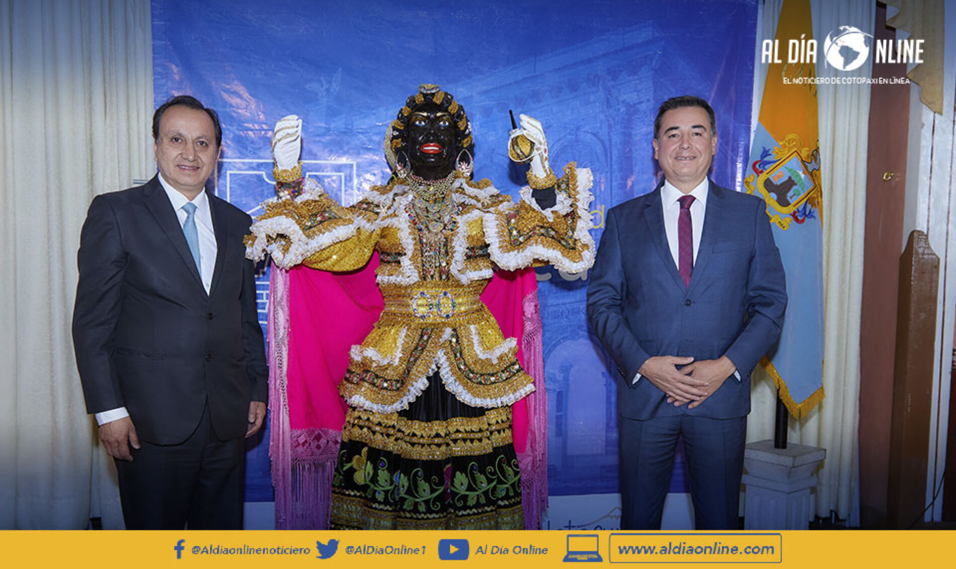 MAMA NEGRA 2022 RECAE ENJ ORGE PEÑAHERRERA, HOY SE PRESENTÓ OFICIALMENTE. (VIDEO)