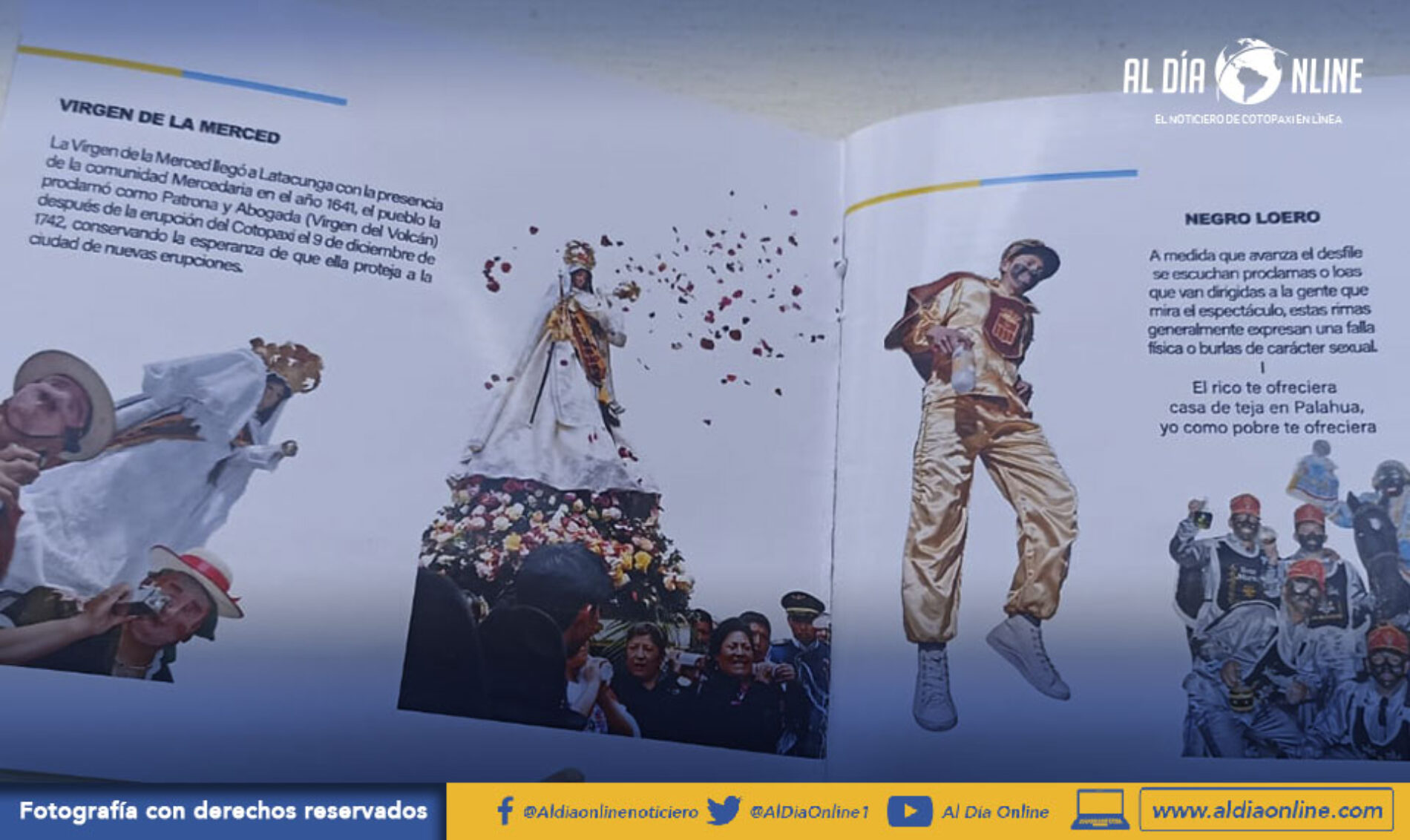 30 DE SEPTIEMBRE PRESENTACIÓN DEL DOCUMENTAL DE LA MAMA NEGRA 2022 (VIDEO)