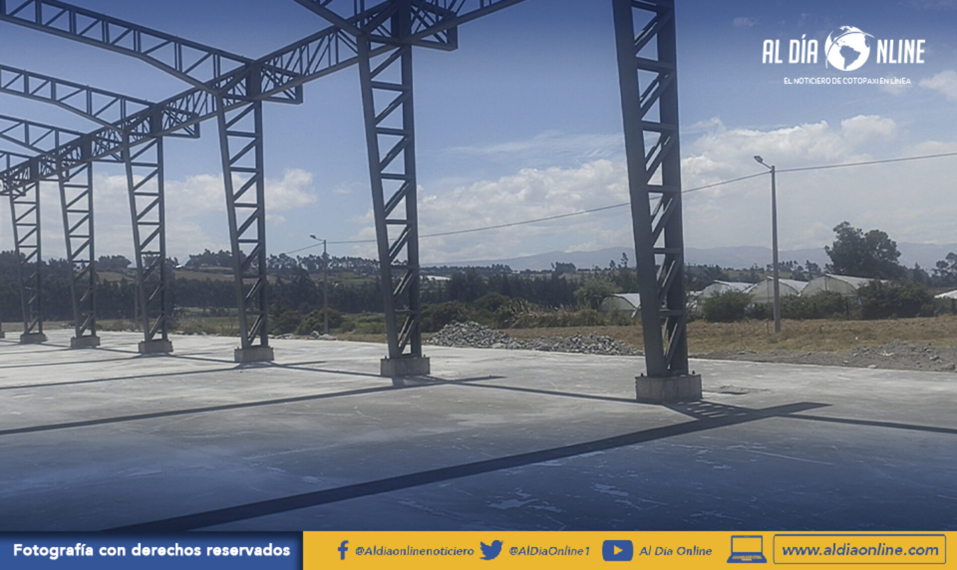 MERCADO DE BARRIO LA LIBERTAD DE  TOACASO PRESENTA UN AVANCE DEL 80%  (VIDEO)