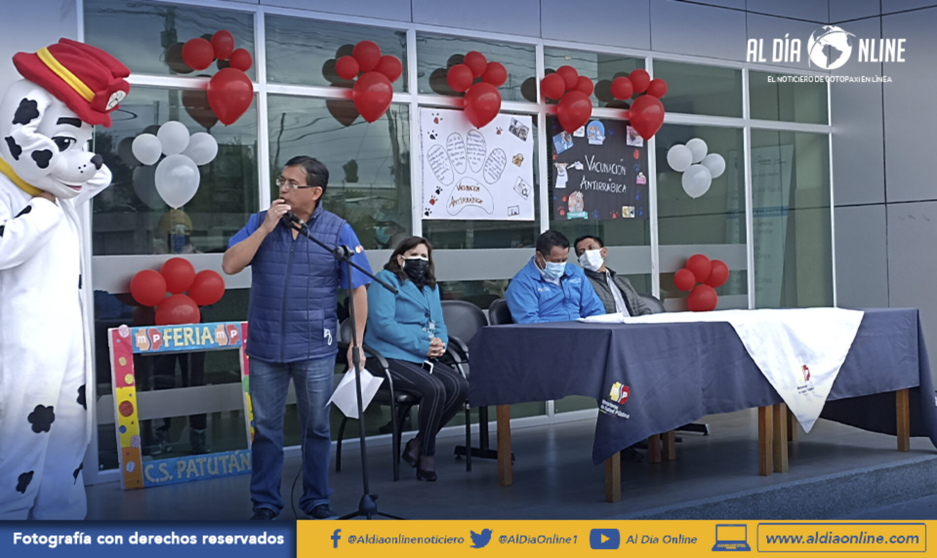 ARRANCA CAMPAÑAS DE VACUNACIÓN CONTRA EL VIRUS DE RABIA EN LATACUNGA (VIDEO)