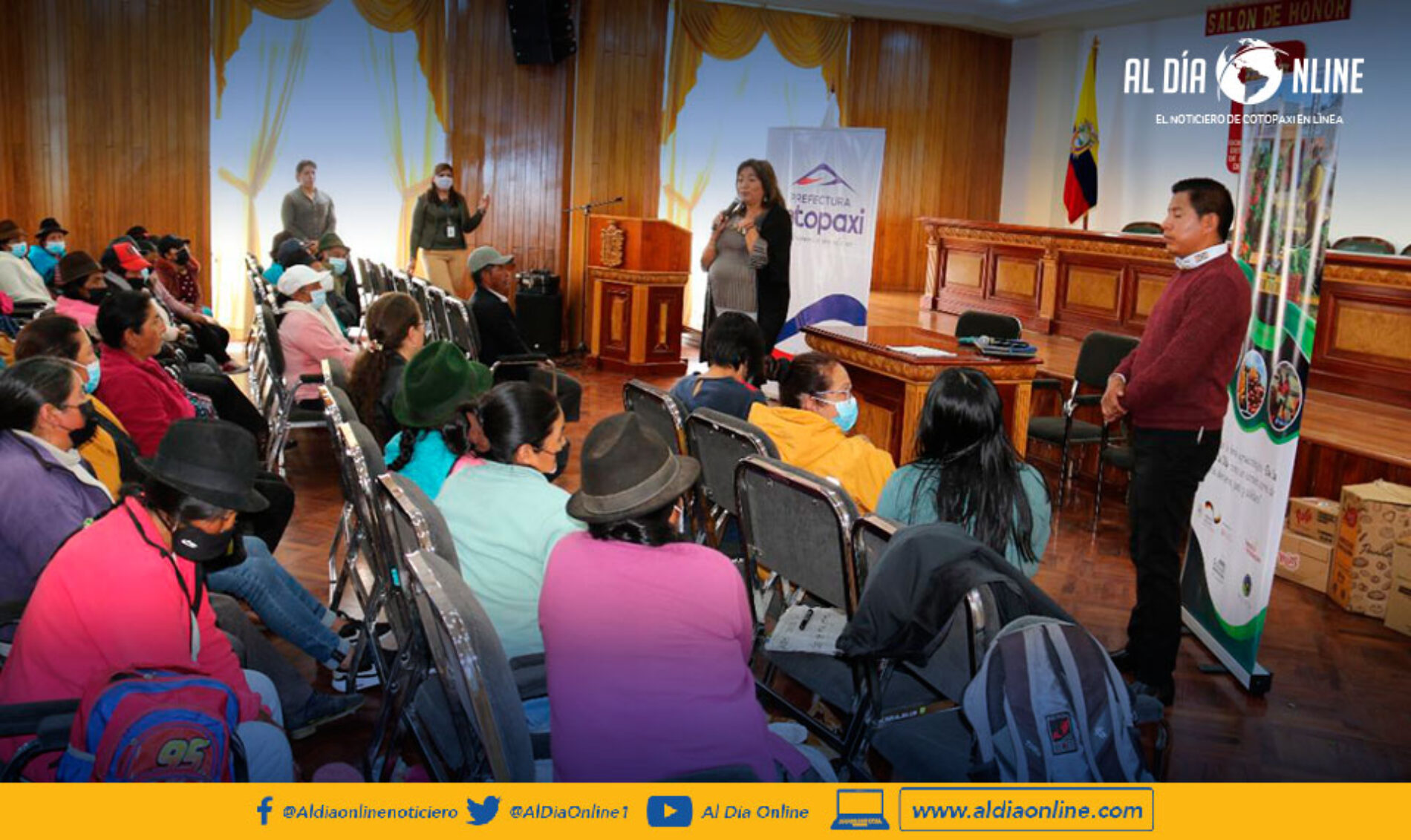 PREFECTURA DE COTOPAXI CONTINUARÁ CON EL FORTALECIMIENTO A PRODUCTORES