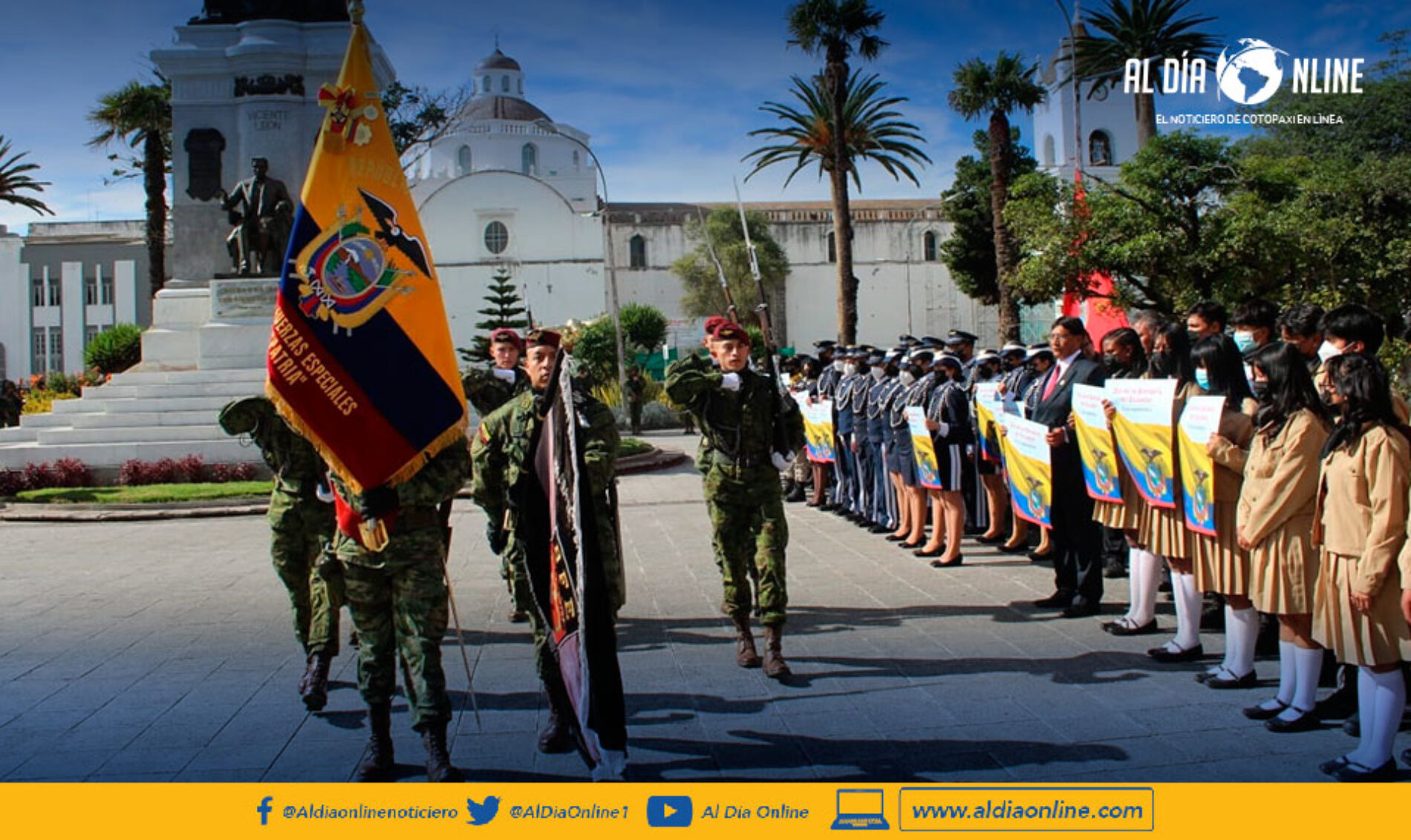 BRIGADA DE FUERZAS ESPECIALES REALIZÓ CEREMONIA CÍVICO-MILITAR POR EL DÍA DE LA BANDERA NACIONAL