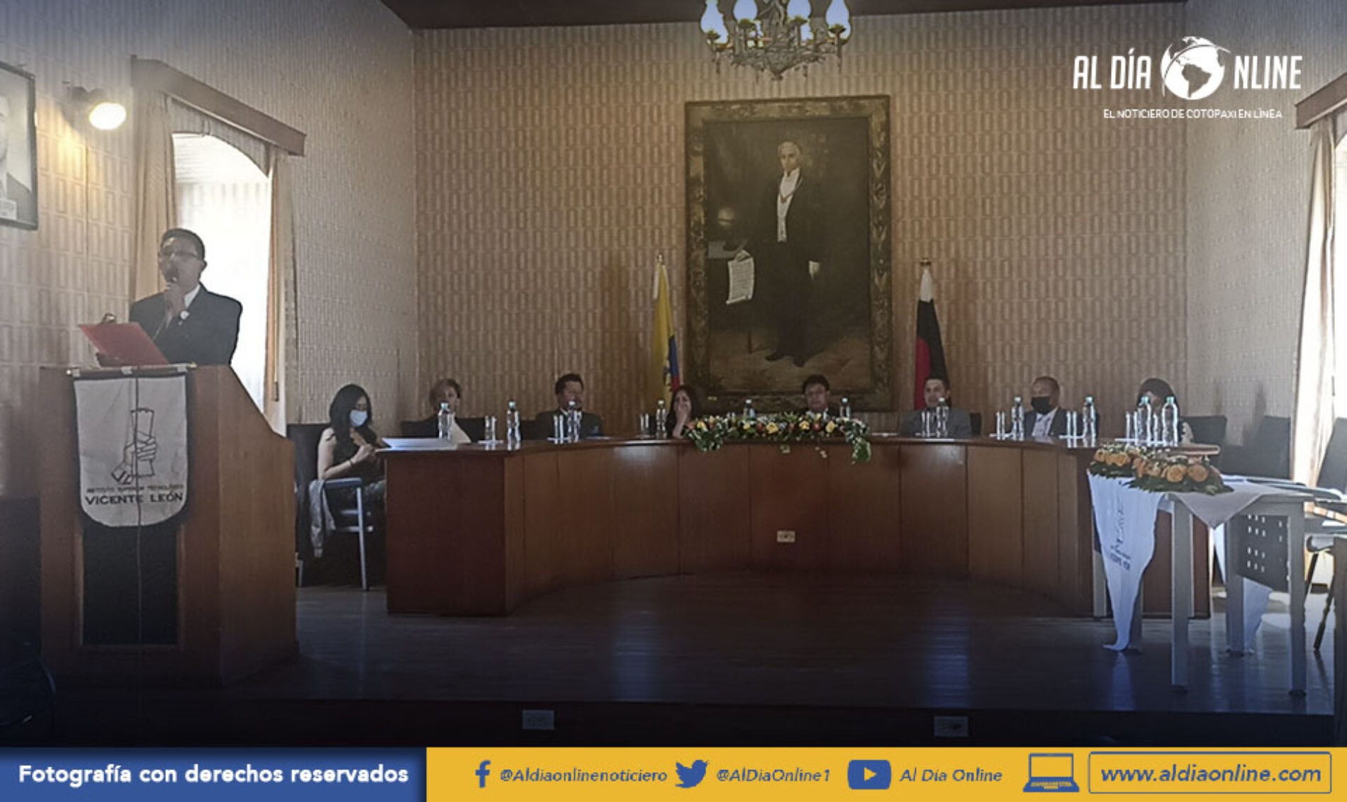 CON SESIÓN SOLEMNE CELEBRÓ 42 AÑOS DE VIDA EL ITS VICENTE LEÓN. (VIDEO)