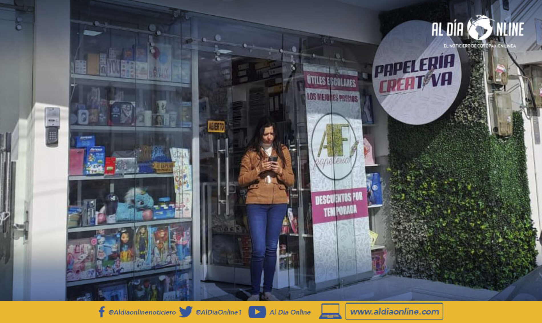 COMISARÍA DE LATACUNGA EJECUTA CONTROL DE PRECIOS DE ÚTILES Y UNIFORMES. (VIDEO)