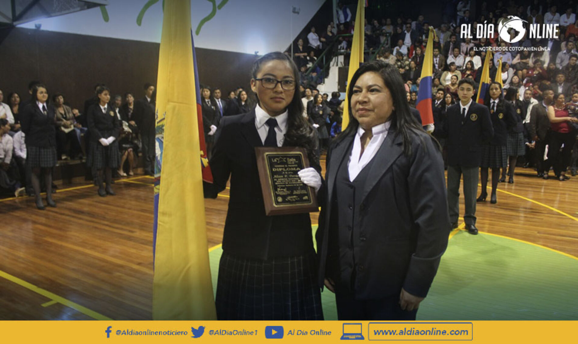U.E LA SALLE RETOMA DE MANERA PRESENCIAL JURAMENTO A LA BANDERA.( VIDEO)