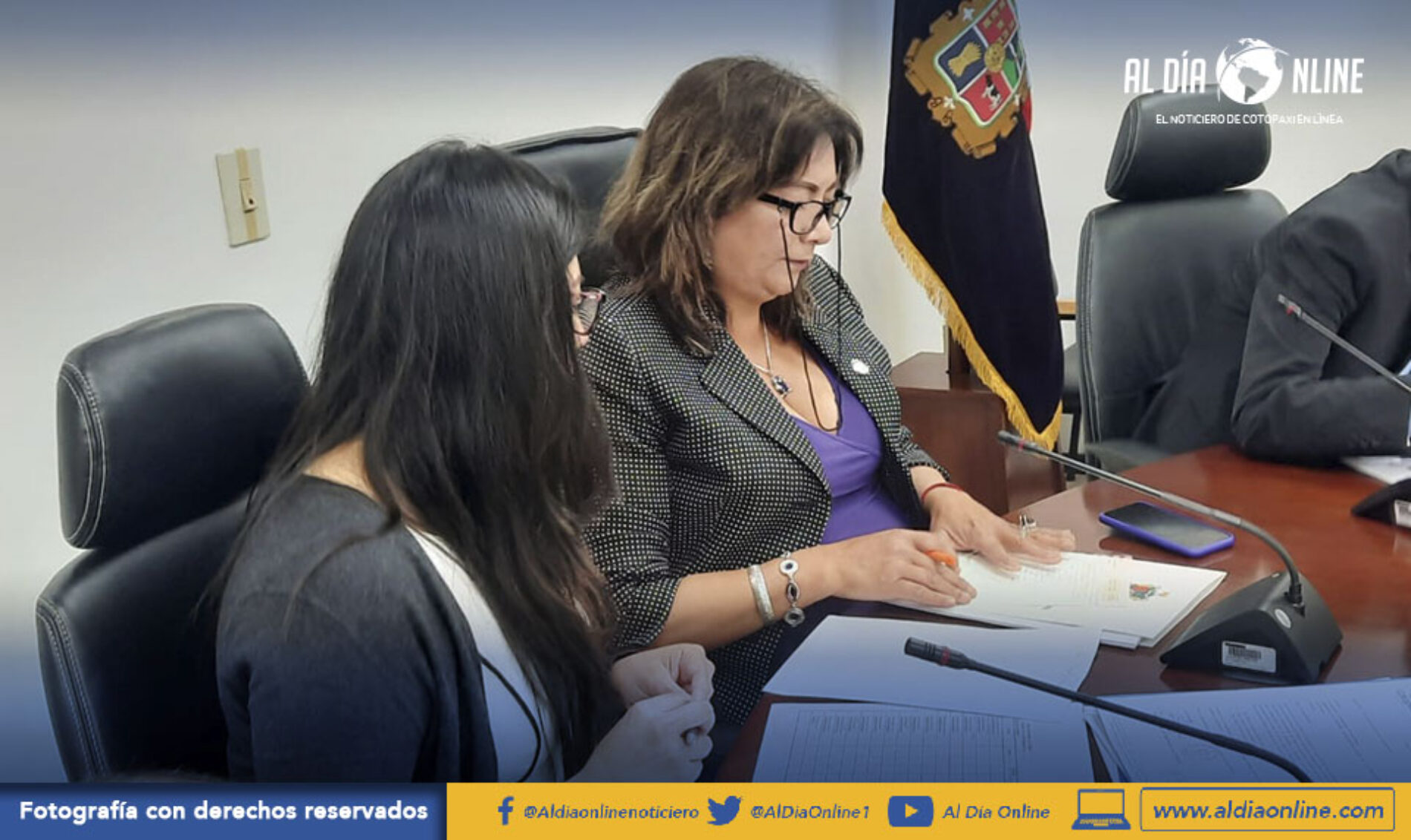 EN SESIÓN ORDINARIA LA CÁMARA PROVINCIAL DE COTOPAXI ELIGIÓ AL NUEVO VICEPREFECTO. (VIDEO)