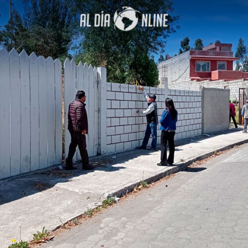 PROPIETARIOS DE TERRENOS EN LATACUNGA SIN CERRAMIENTOS, SON NOTIFICADOS