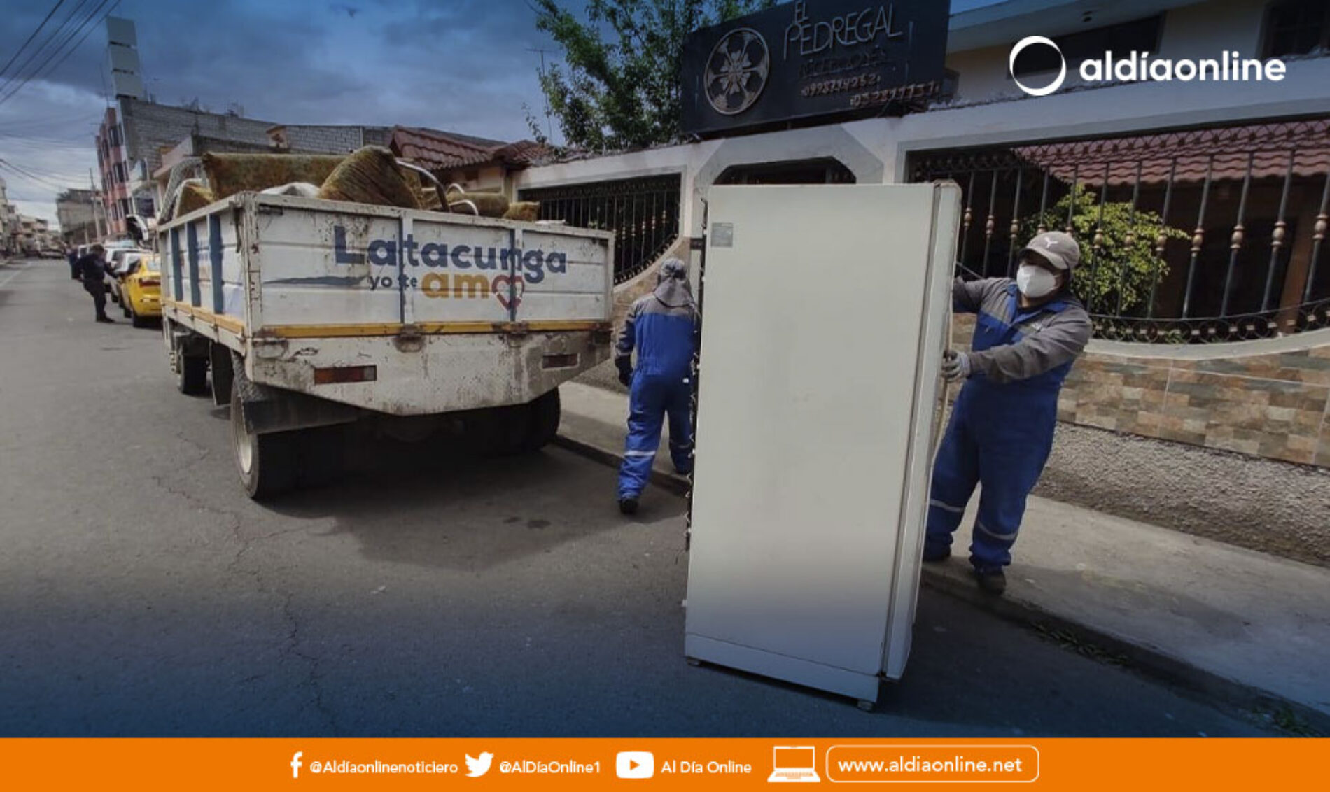 EPAGAL TRABAJA EN LA RECOLECCIÓN DE TEREQUES EN DOMICILIOS DE LATACUNGA. (VIDEO)