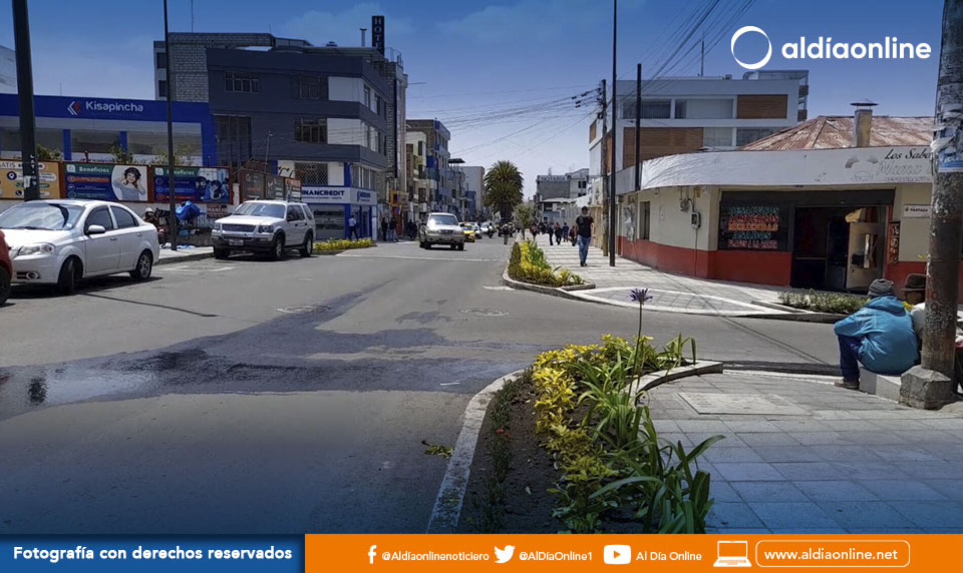 PARA LA PRIMERA QUINCENA DE NOVIEMBRE SE INAUGURARÁ LA AV. AMAZONAS. (VIDEO)