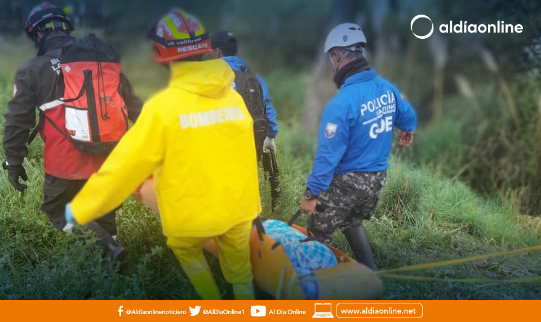 PERSONA FALLECIDA EN EL SECTOR DE PASTOCALLE ES RECUPERADA POR EL CUERPO DE BOMBEROS DE LATACUNGA.