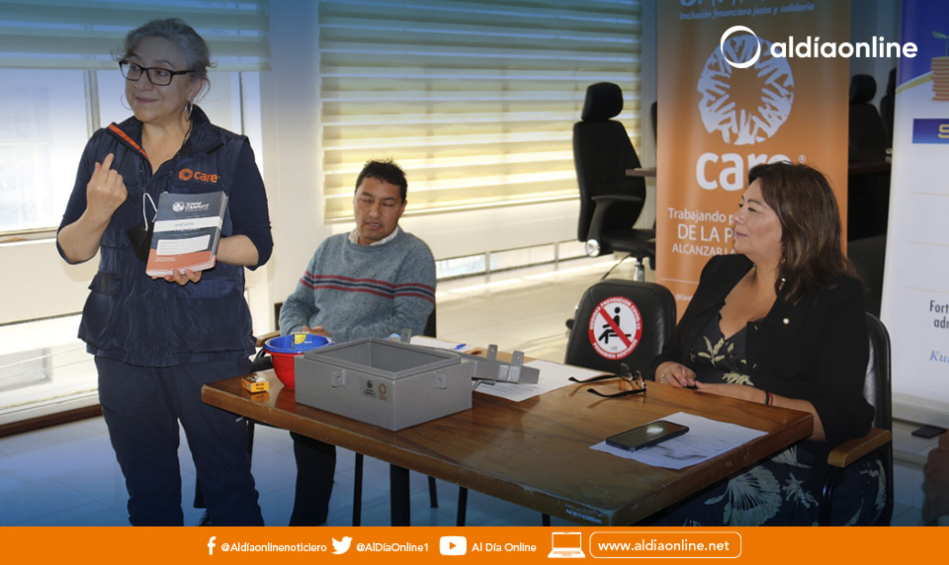 GOBIERNO PROVINCIAL Y CARE ECUADOR FIRMAN CONVENIO PARA IMPULSAR PROYECTO “CAJAS SOLIDARIAS”
