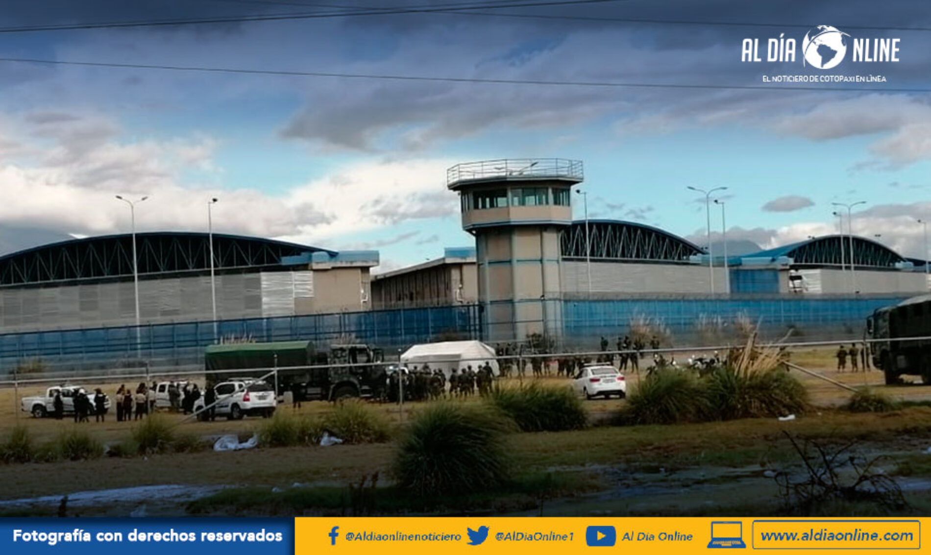 POLICÍA CONFIRMA UN MUERTO EN INCIDENTES EN LA CÁRCEL DE COTOPAXI