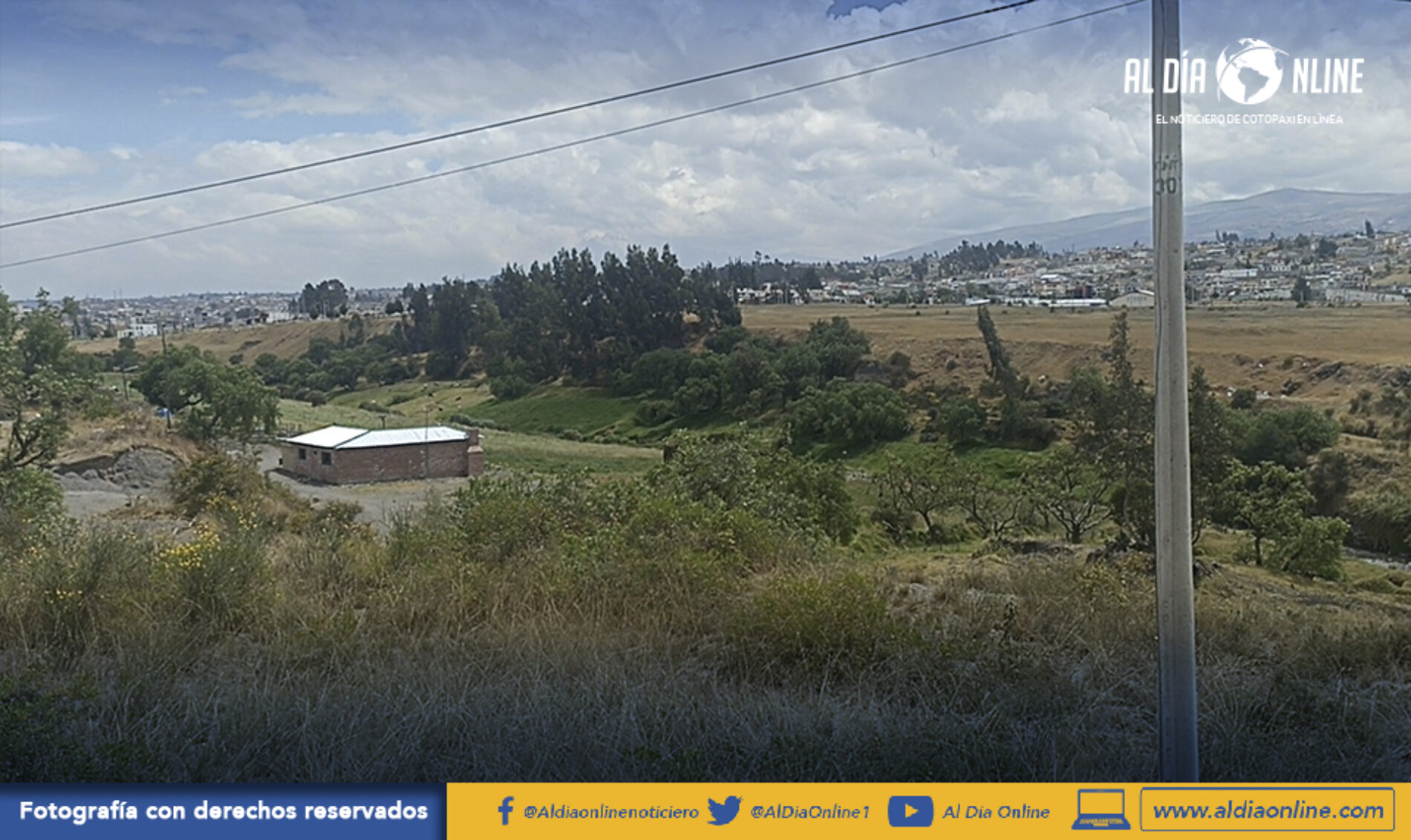 EN LATACUNGA SIN LUZ Y AGUA DENUNCIAN MORADORES DE VERTIENTES DEL TINGO Y SAN RAFAEL SUR