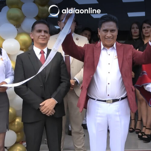 APERTURA DE LA NUEVA AGENCIA DE AHORRO Y CRÉDITO CRECER LTDA. EN LATACUNGA.(VIDEO)