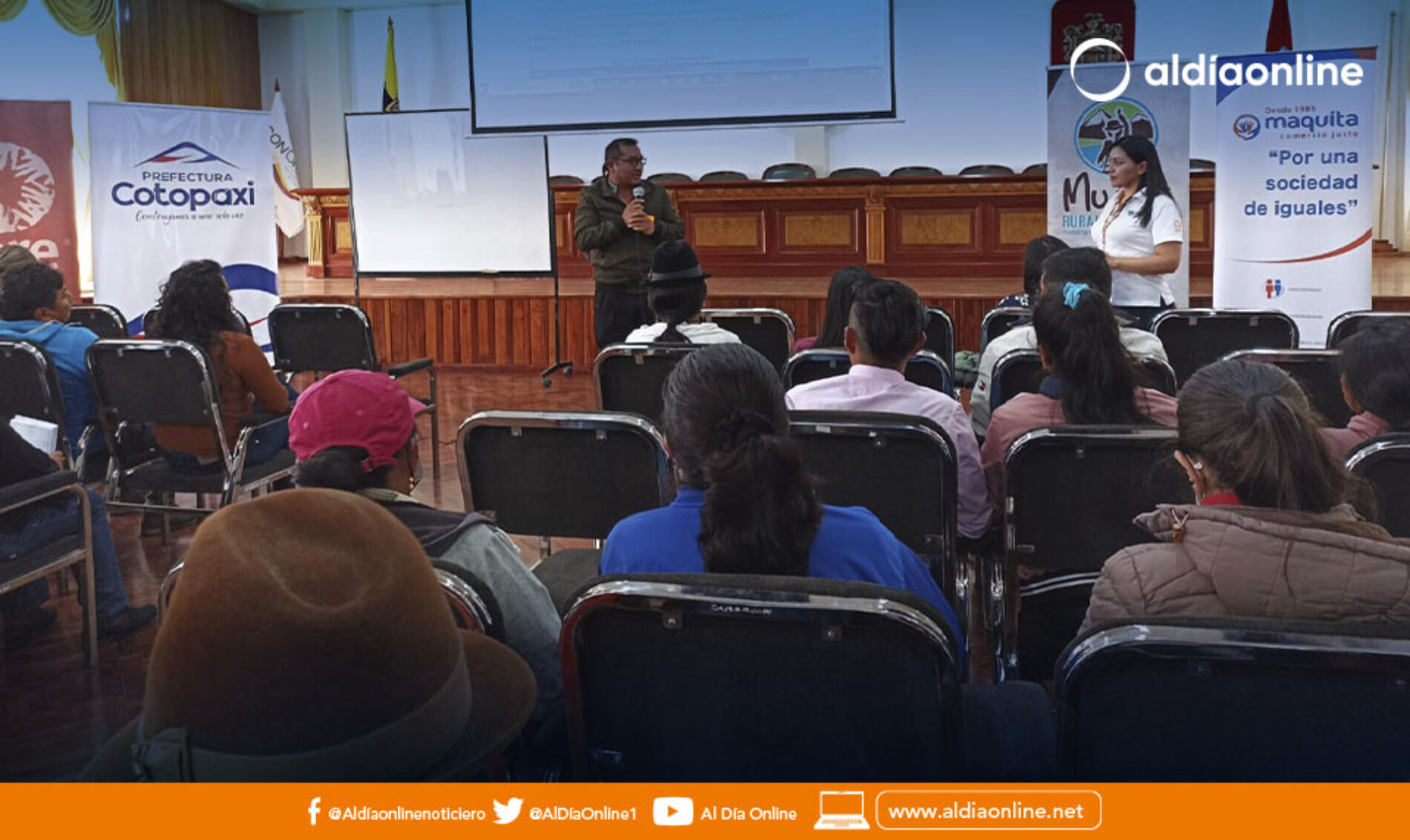 AGENDA PROVINCIAL DE MUJERES FRENTE AL CAMBIO CLIMÁTICO SE DESARROLLÓ EN COTOPAXI. (VIDEO)