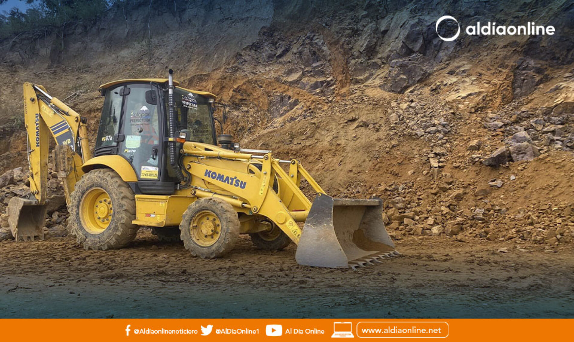 TRABAJOS DE RECUPERACIÓN EN EL SUBTRÓPICO SON EJECUTADOS POR LA PREFECTURA DE COTOPAXI. (VIDEO)