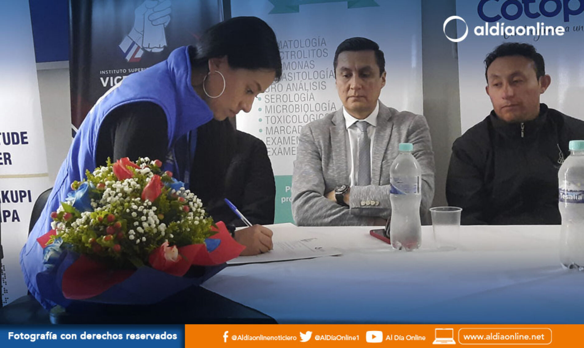 PATRONATO PROVINCIAL DE COTOPAXI FIRMÓ CONVENIOS DE COOPERACIÓN INTERINSTITUCIONAL. (VIDEO)