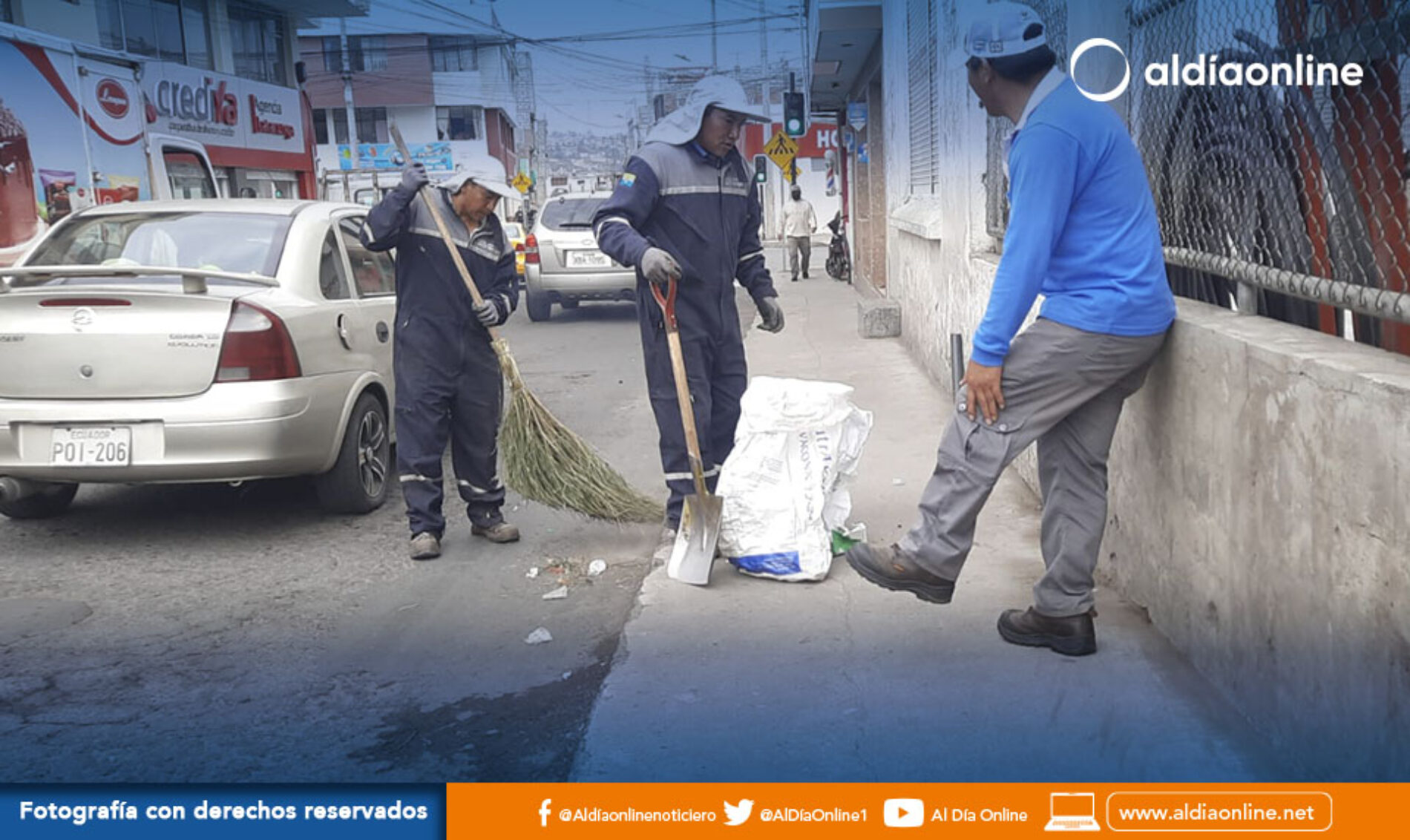 MINGA EN LA CALLE ANTONIO CLAVIJO SE LLEVO A CABO ESTE JUEVES. (VIDEO)