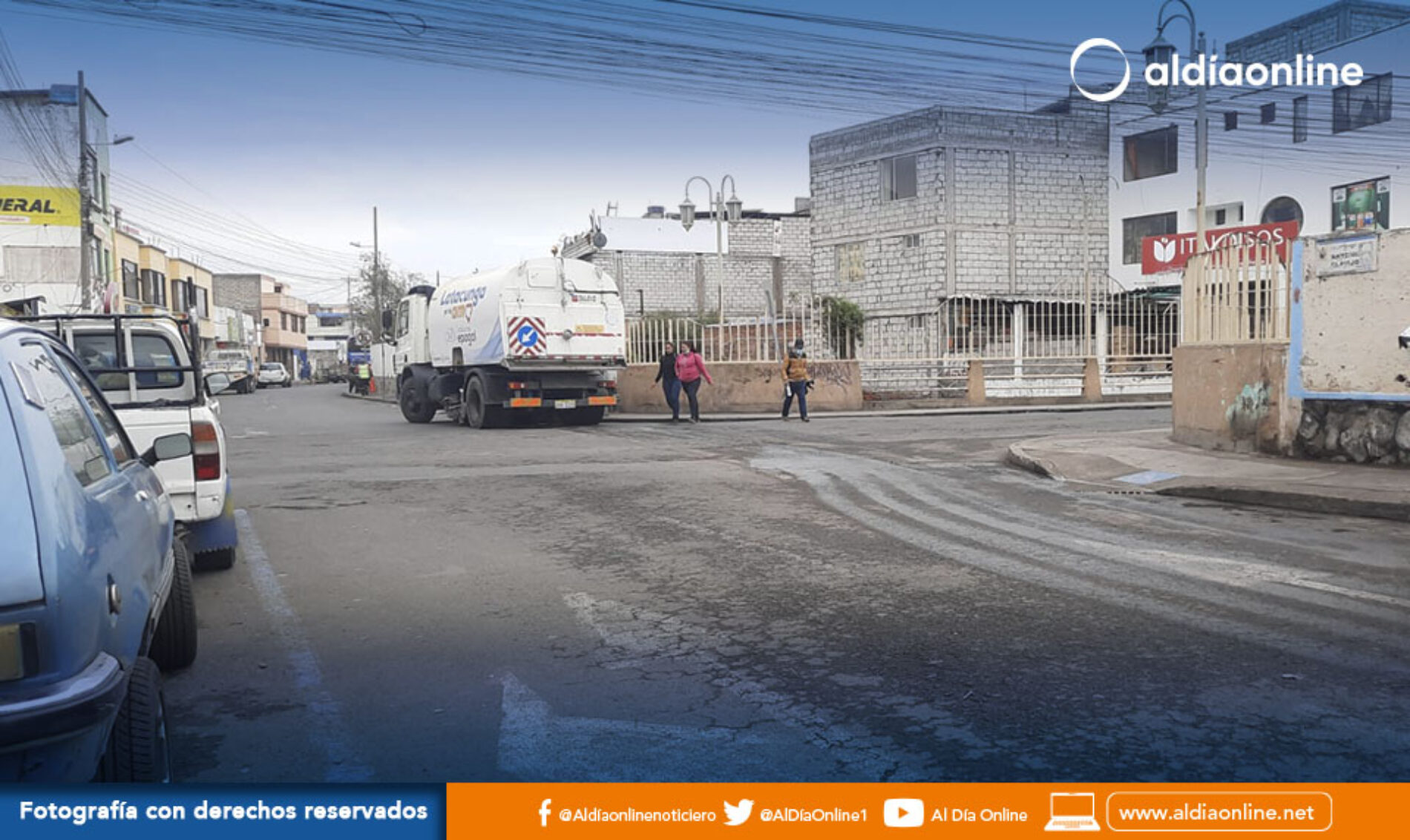 MINGA EN LA CALLE ANTONIO CLAVIJO SE LLEVO A CABO ESTE JUEVES. (VIDEO)