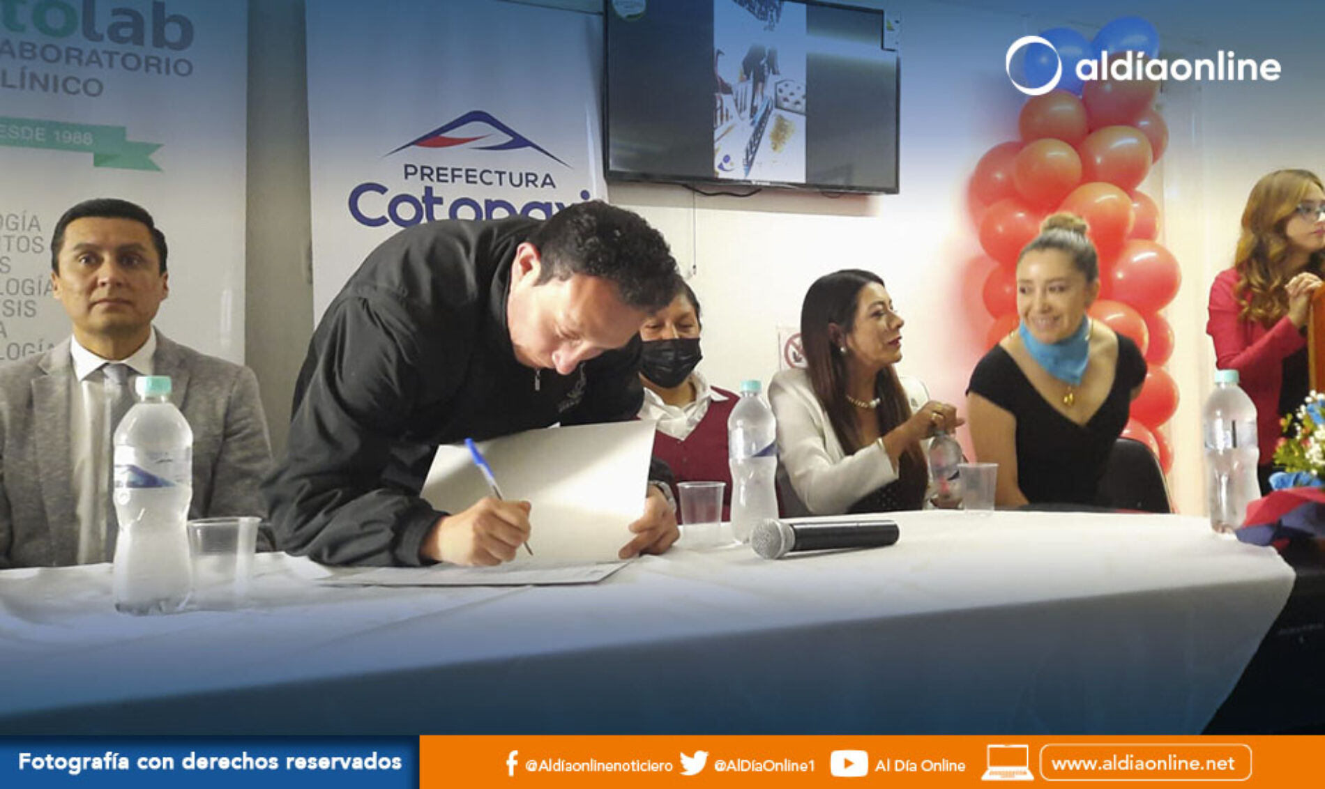 PATRONATO PROVINCIAL DE COTOPAXI FIRMÓ CONVENIOS DE COOPERACIÓN INTERINSTITUCIONAL. (VIDEO)