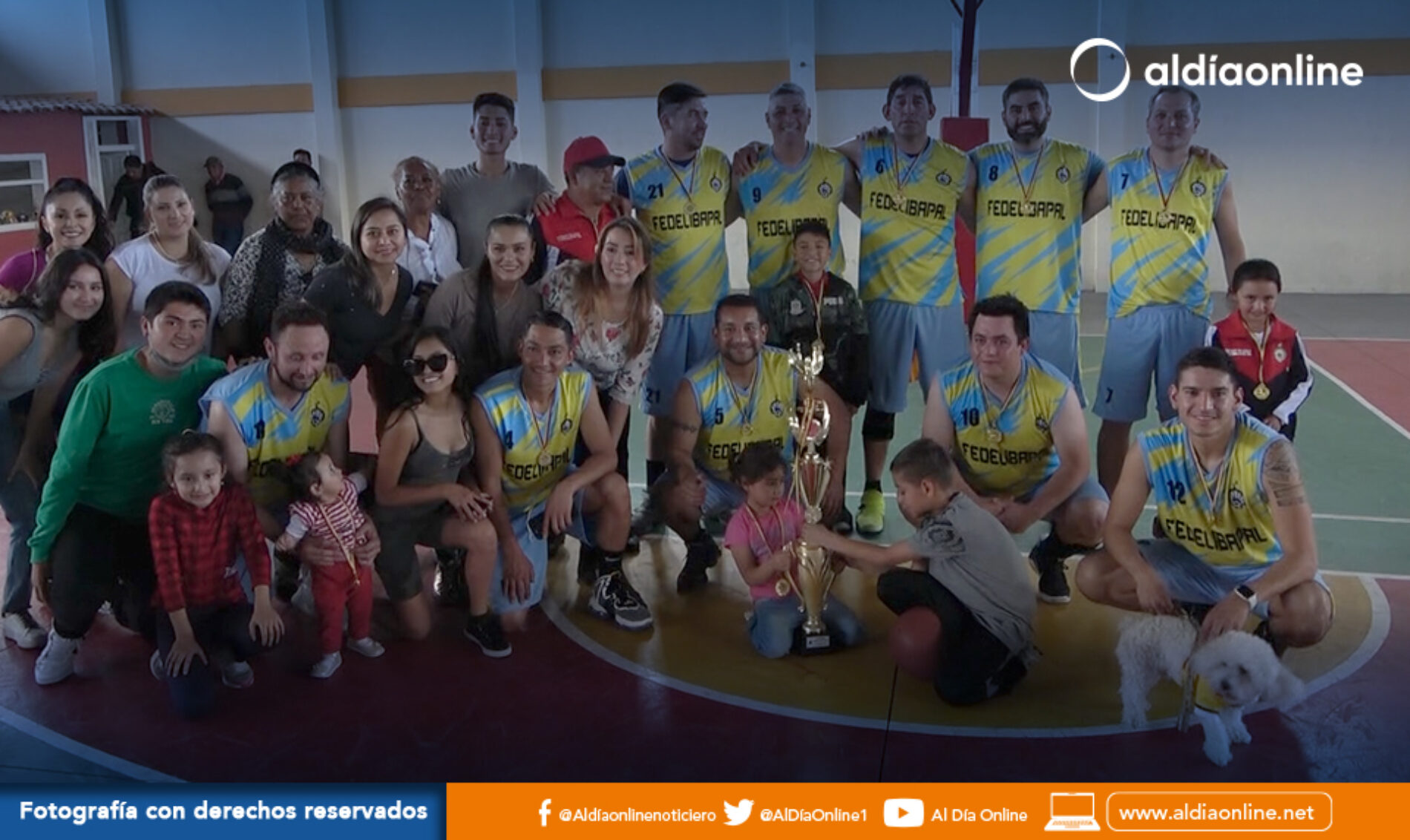 CLUB SAN RAFAEL DE LATACUNGA ALCANZÓ EL CAMPEONATO DE FEDEPROBAC DE BALONCESTO MASCULINO (VIDEO)