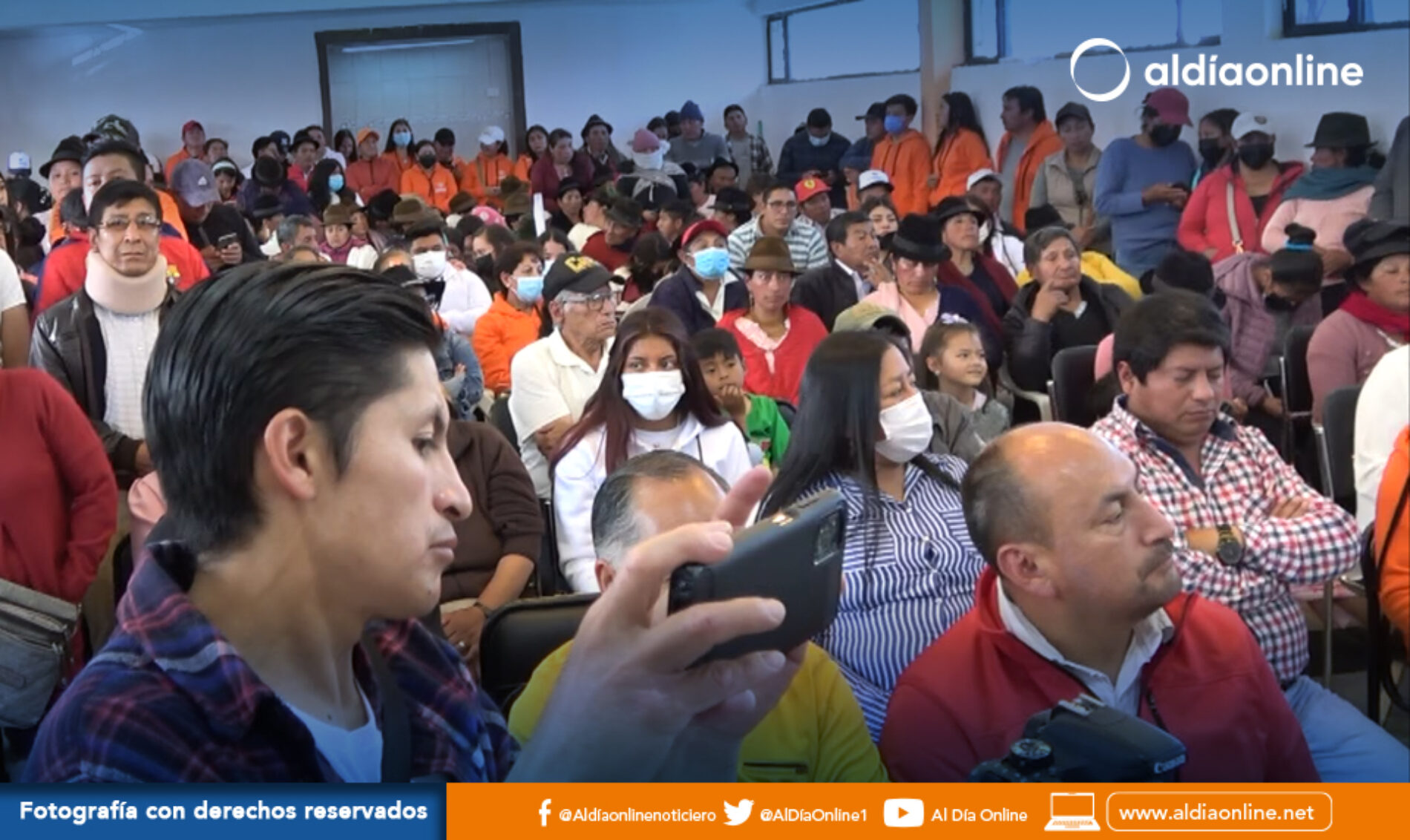 JAVIER VELÁSQUEZ A LA REELECCIÓN DE ALCALDÍA DE SAQUISILÍ Y Y CALIFICA DE MENTIROSOS A OPOSITORES POLÍTICOS (VIDEO)