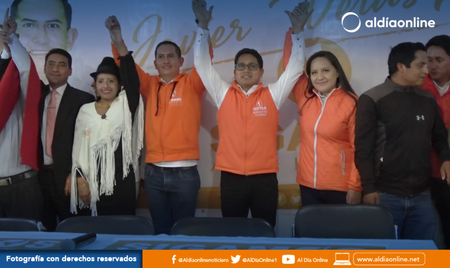 JAVIER VELÁSQUEZ A LA REELECCIÓN DE ALCALDÍA DE SAQUISILÍ Y Y CALIFICA DE MENTIROSOS A OPOSITORES POLÍTICOS (VIDEO)