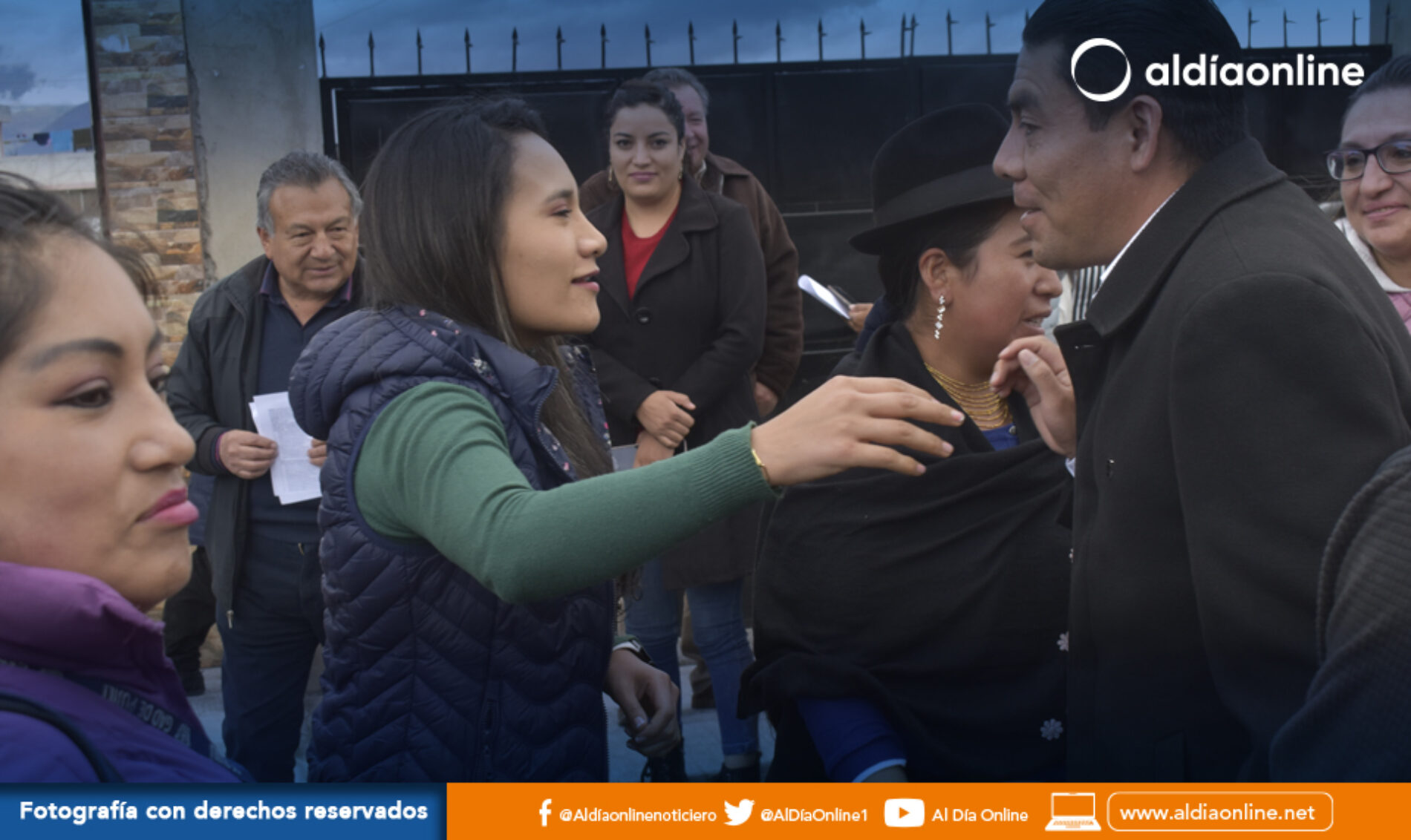 GAD. M PUJILÍ INAGURA TRAMOS DE VIA ASFALTAS Y DE ADOQUÍN POR 753.335,51 DÓLARES (VIDEO)