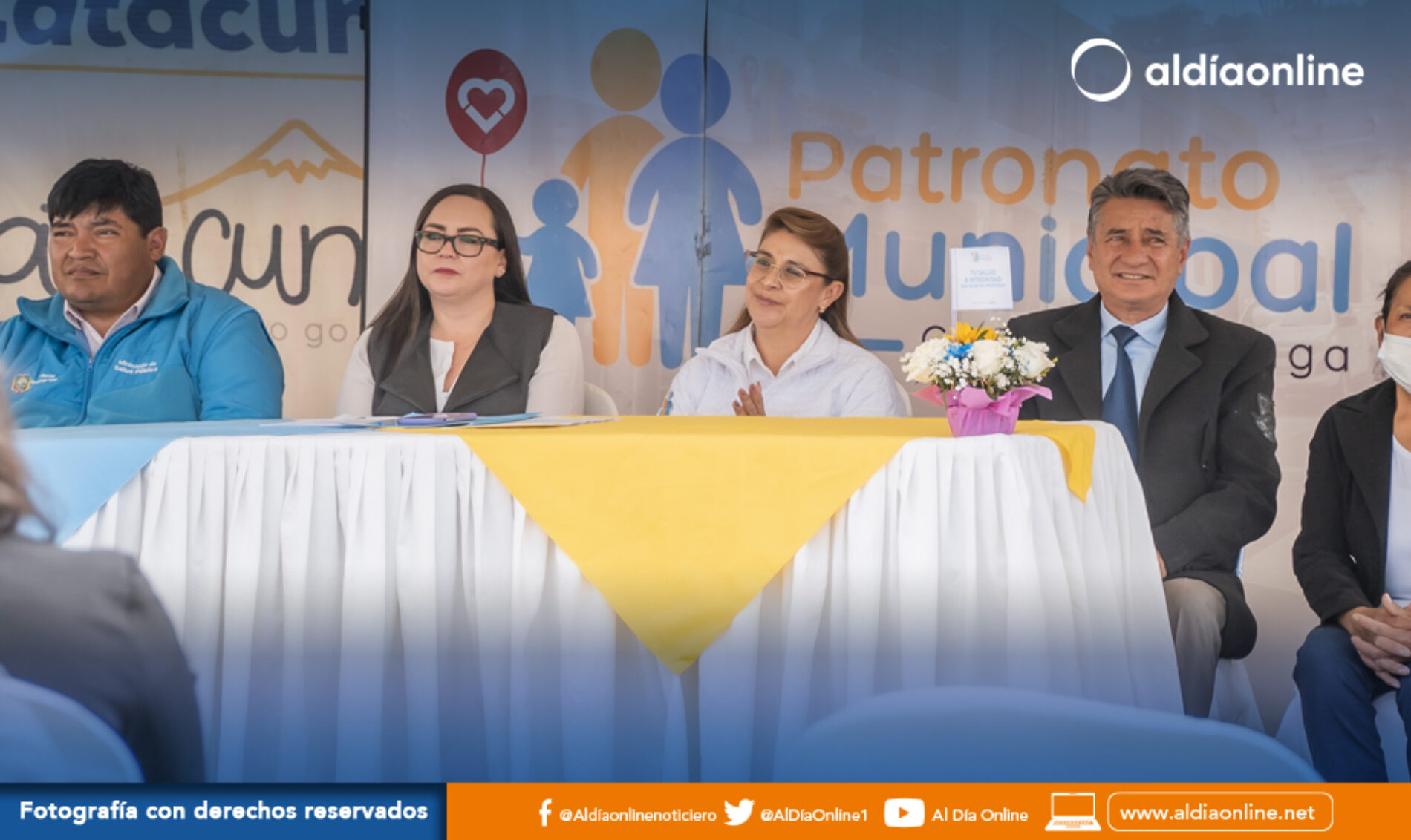 PATRONATO MUNICIPAL DE LATACUNGA REALIZÓ LA FIRMA DE COMODATO PARA EL  CENTRO DE  SALUD “PICHALÓ”