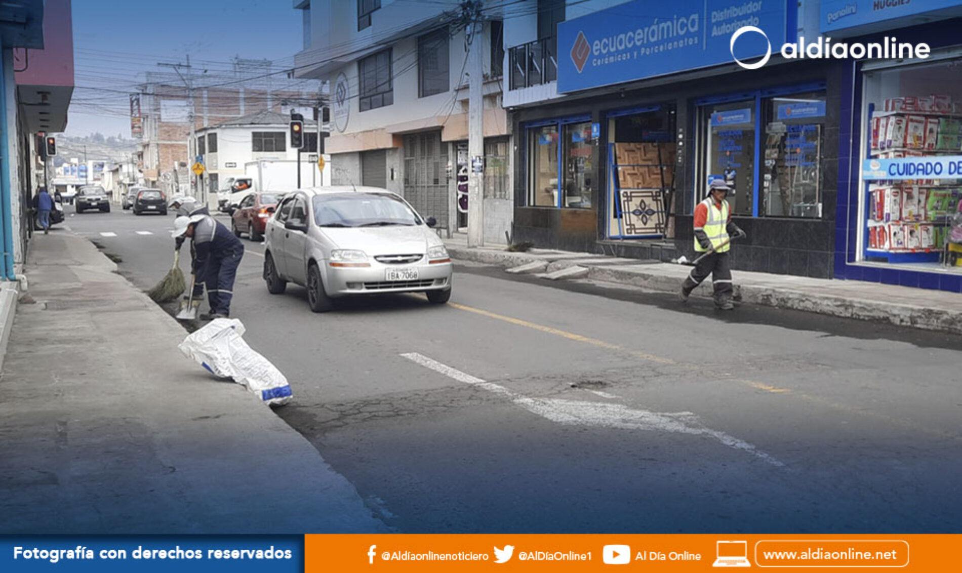 MINGA EN LA CALLE ANTONIO CLAVIJO SE LLEVO A CABO ESTE JUEVES. (VIDEO)