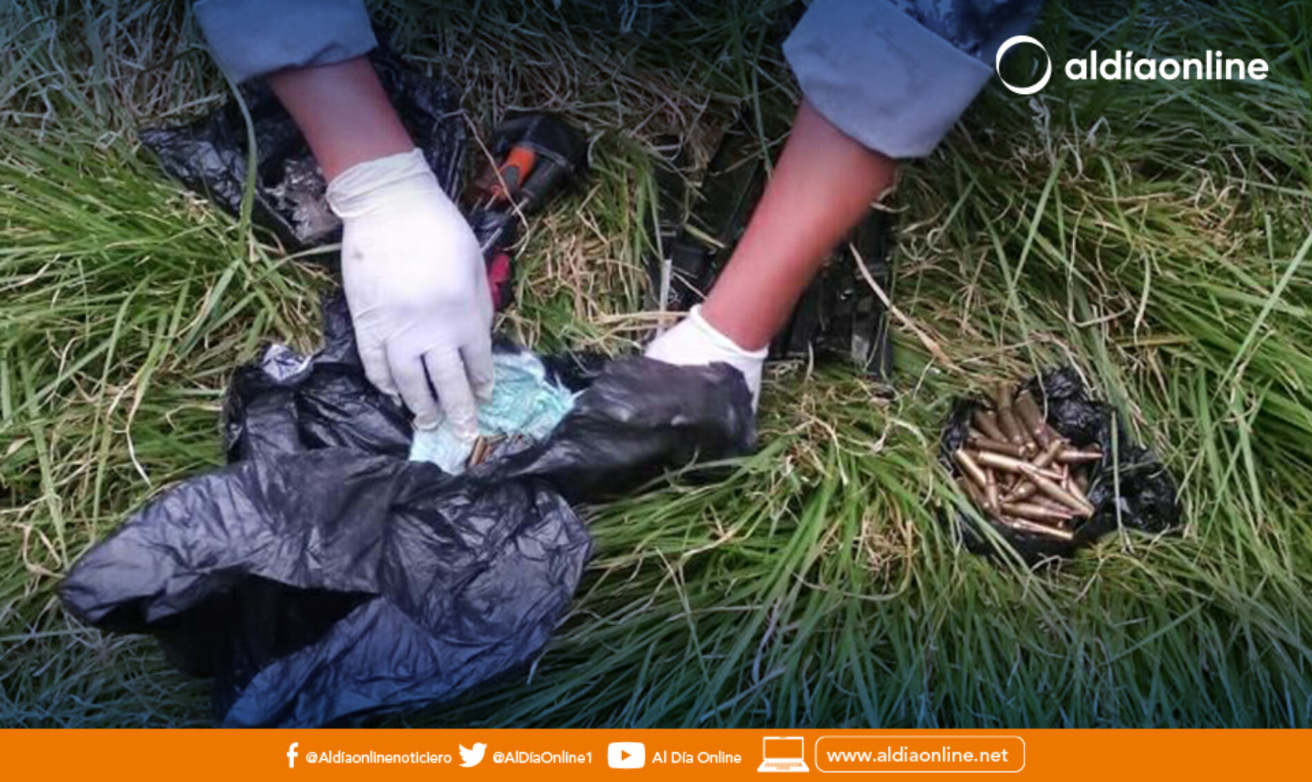 DECOMISO DE ARMAS BLANCAS Y MUNICIONES EN LOS EXTERIORES DEL CRS COTOPAXI.