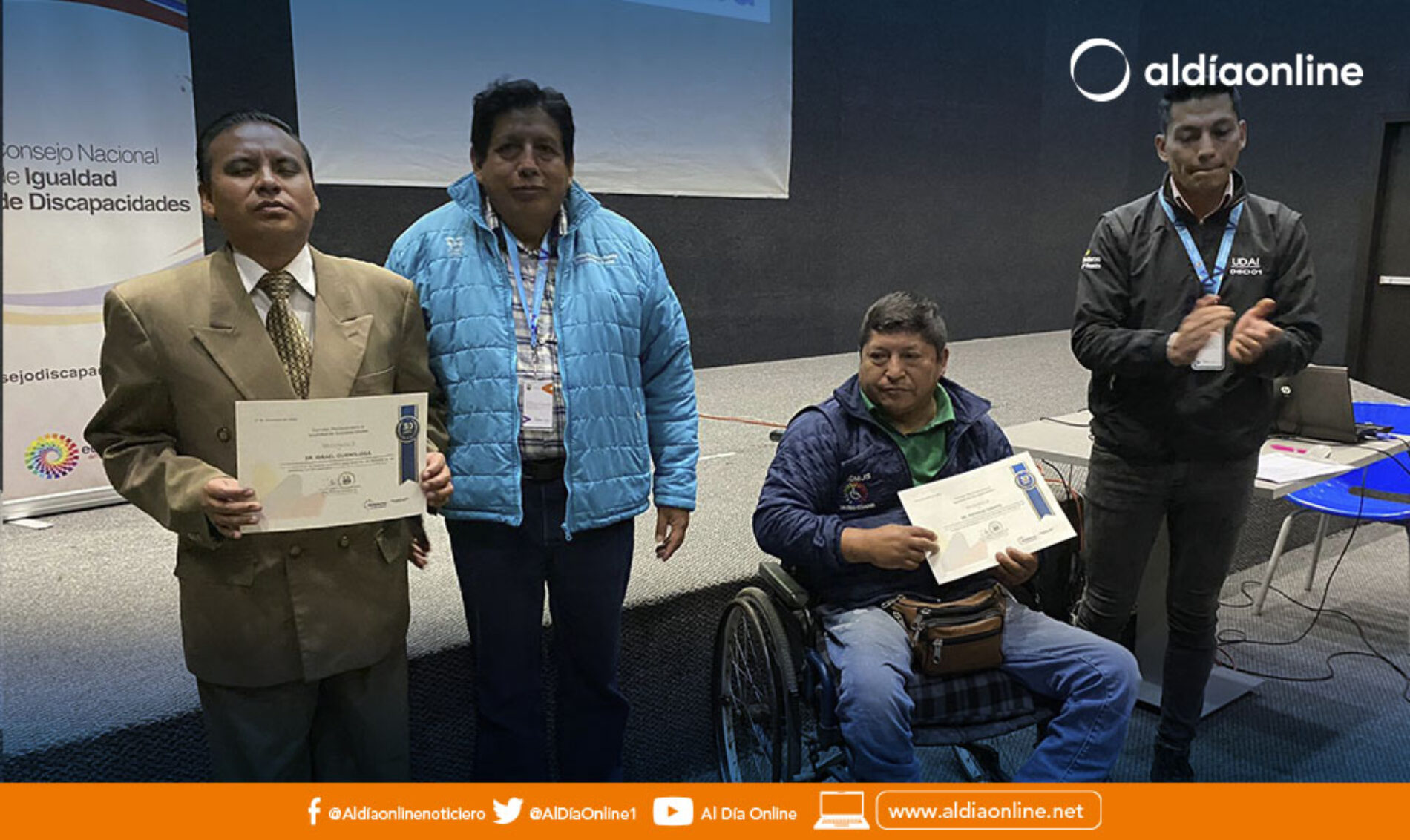 CONADIS TRABAJA EN GENERAR ESPACIOS EXCLUSIVOS PARA PERSONAS CON DISCAPACIDAD. (VIDEO)