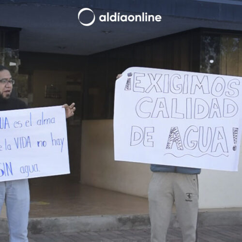 CIUDADANÍA DE BARRIOS DEL NORTE DE LATACUNGA EXIGEN MEJOR CALIDAD DE AGUA. (VIDEO)