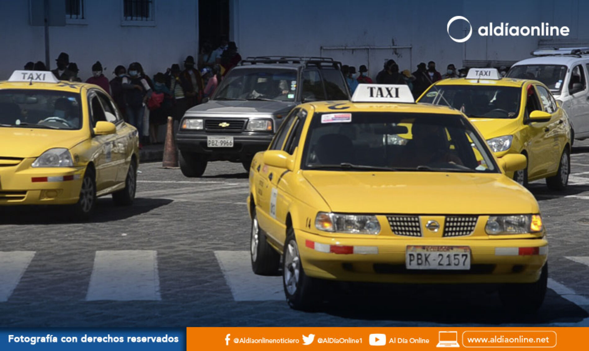 A LA ESPERA DE RESOLUCIÓN JURÍDICA EL PROCESO PARA IDENTIFICACIÓN DE TAXIS PARROQUIALES. (VIDEO)