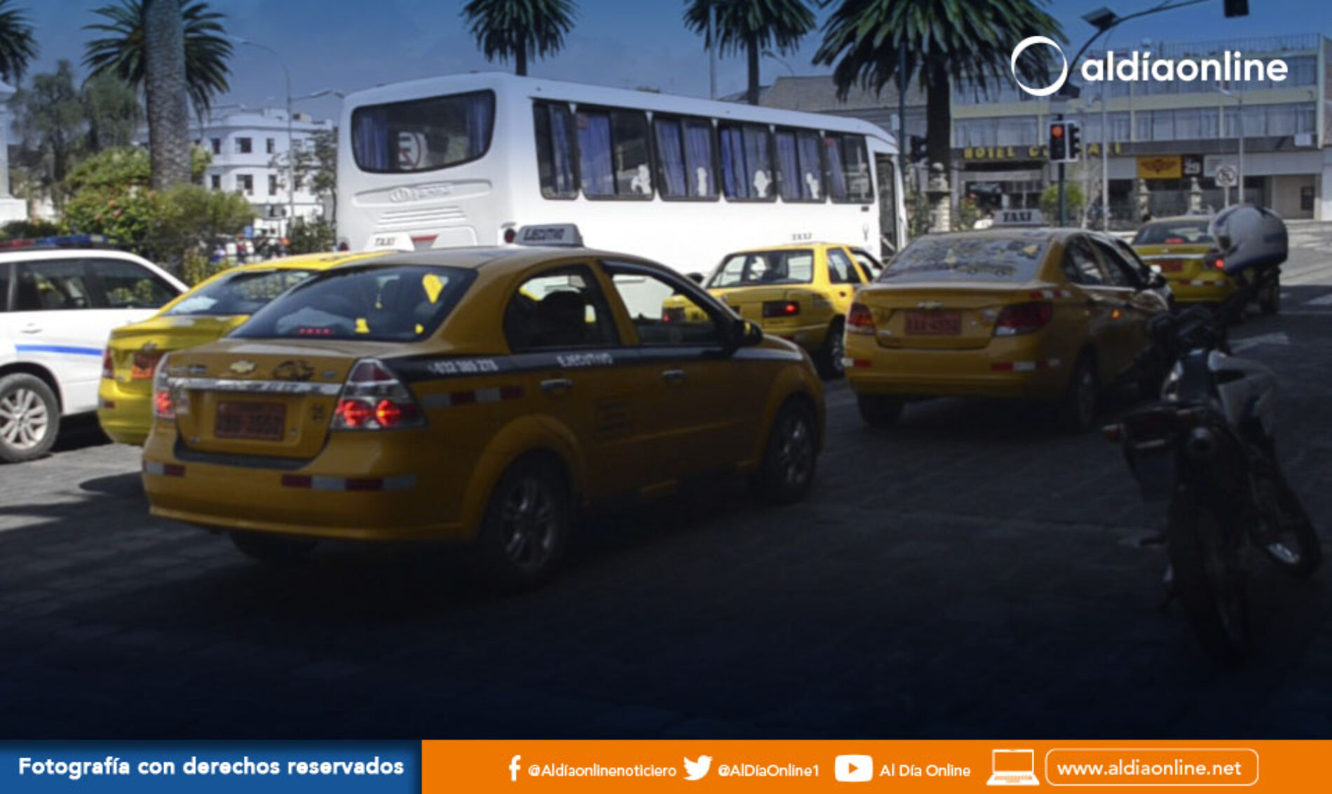 A LA ESPERA DE RESOLUCIÓN JURÍDICA EL PROCESO PARA IDENTIFICACIÓN DE TAXIS PARROQUIALES. (VIDEO)