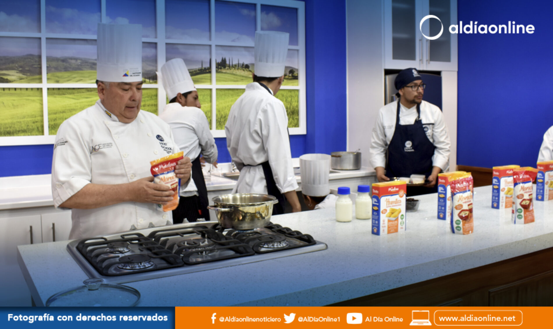 CONVENIO ENTRE LA PRADERA Y LA ESCUELA DE CHEFS HOTS SCHOOL,  BRINDARÁN   VIDEOS CON RECETAS RÁPIDAS NUTRITIVAS.  (VIDEO)