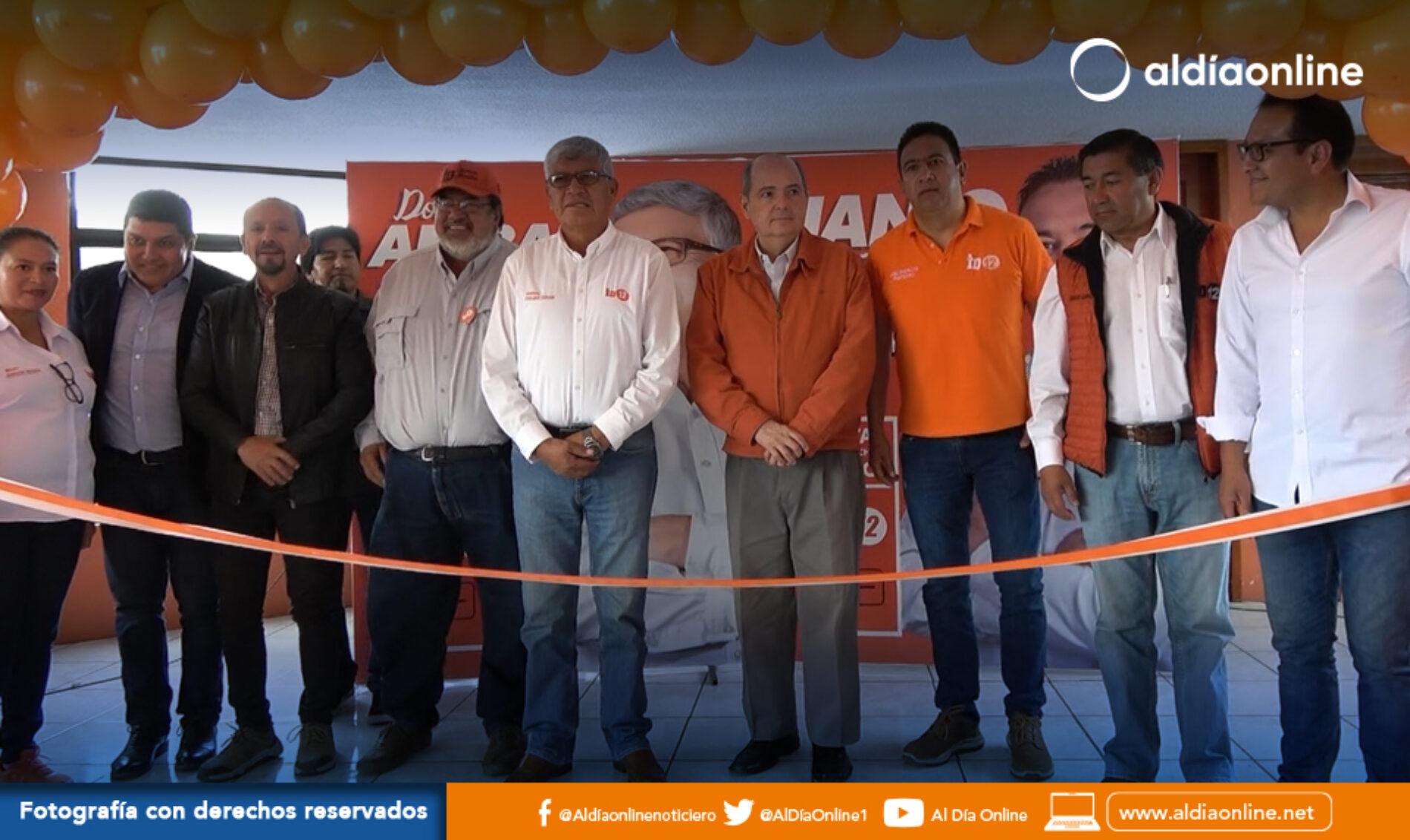 EL PARTIDO NARANJA INAUGURÓ SEDE PROVINCIAL CON PRESENCIA DE CANDIDATO A PREFECTURA Y ALCALDÍAS (VIDEO)