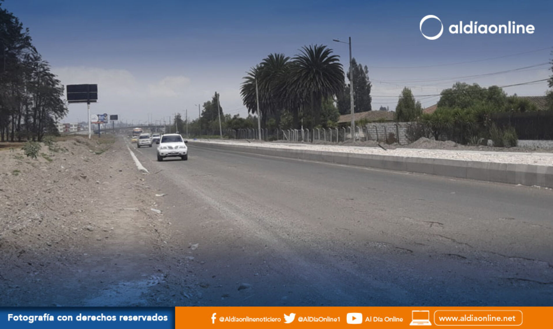 EXISTE PREOCUPACIÓN EN MARCELO JEREZ EDIL DE LATACUNGA, DEBIDO AL ABANDONO DEL INGRESO NORTE. (VIDEO)