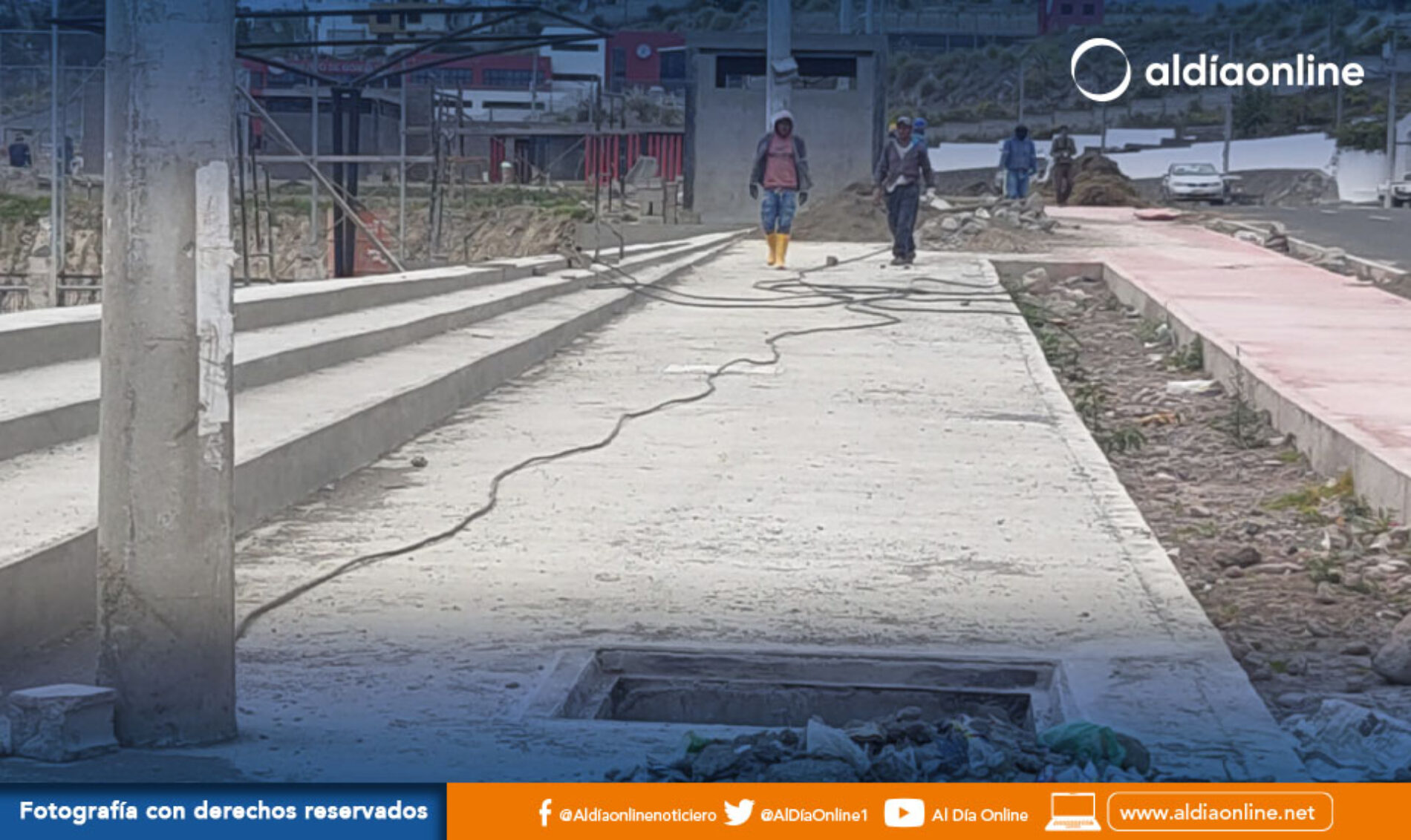 EJECUCIÓN DEL PARQUE LINEAL DE NINTINACAZO PRESENTARÍA VARIAS FALLAS SEGÚN CONCEJAL MUSO. (VIDEO)