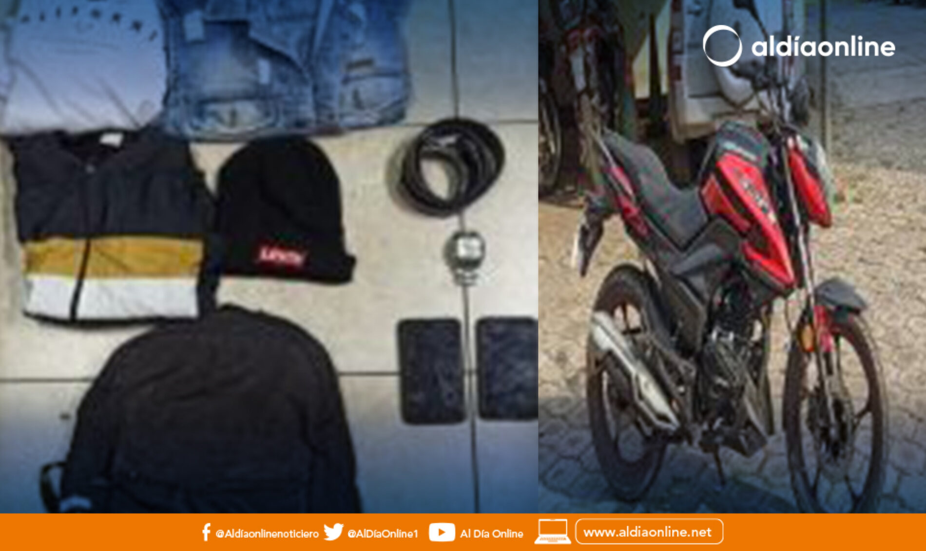 POLICÍA JUDICIAL DE COTOPAXI DETIENEN A 2 CIUDADANOS QUE PRETENDÍAN SUSTRAER UNA MOTOCILETA DE LA UTC.