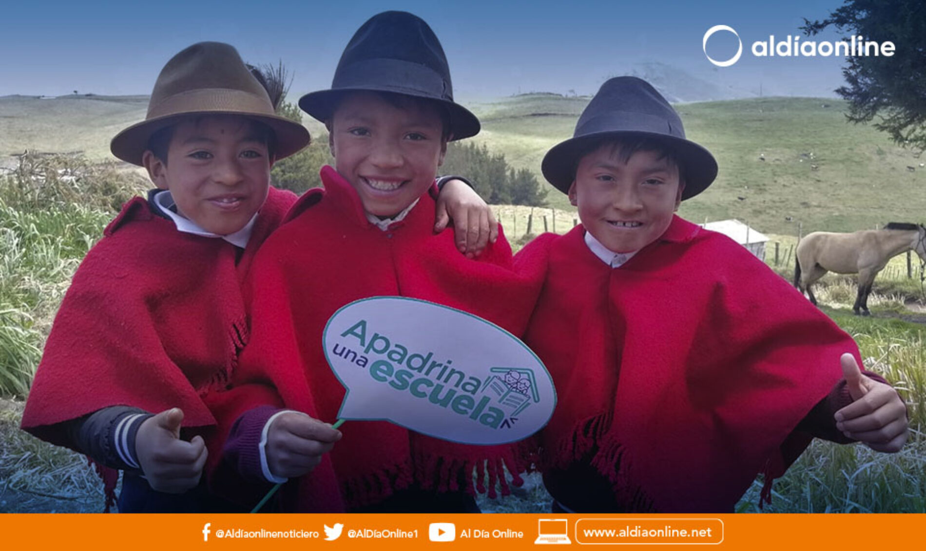 80 UNIDADES EDUCATIVAS DE LATACUNGA FORMAN PARTE DEL PROYECTO APADRINA UNA ESCUELA. (VIDEO)