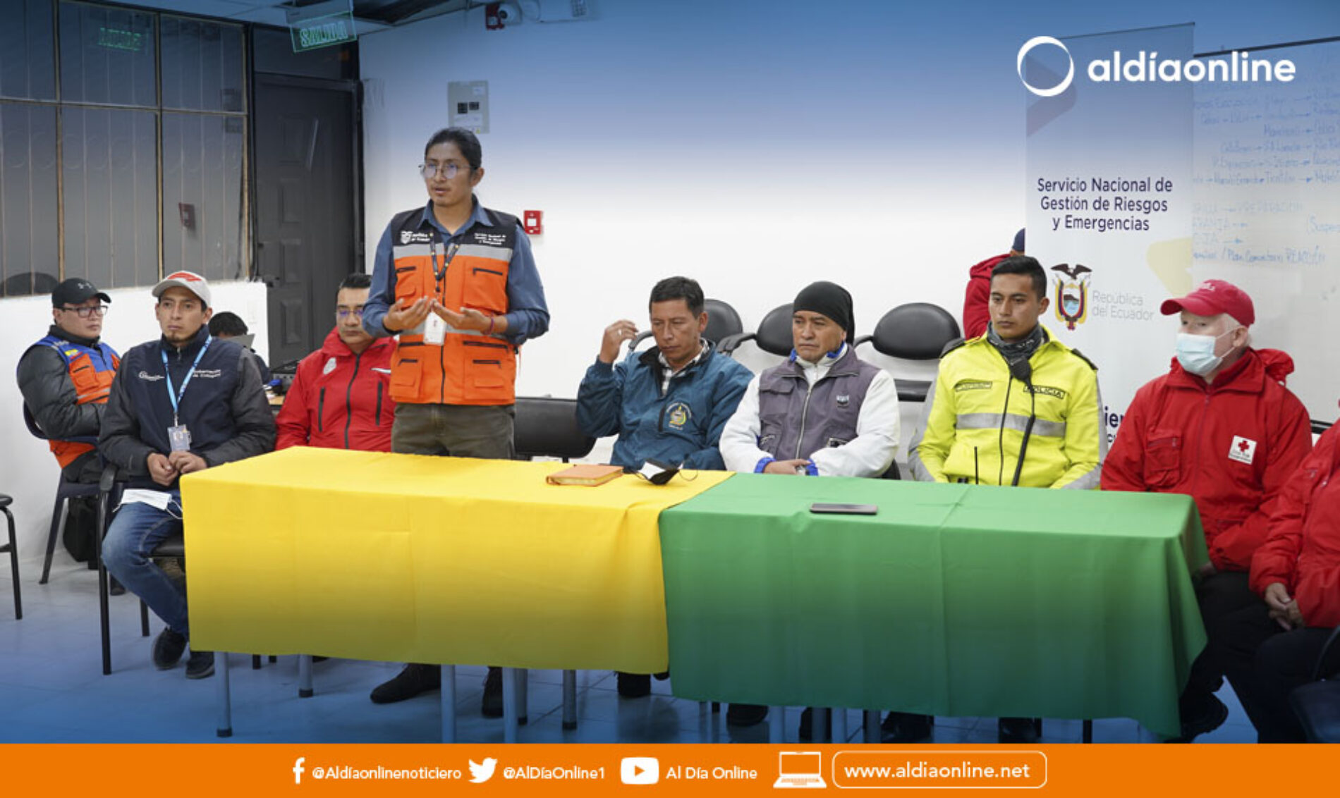 SECRETARÍA DE GESTIÓN DE RIESGOS INICIÓ EJERCICIOS DE SIMULACRO EN LA PARROQUÍA DE MULALÓ  (VIDEO)