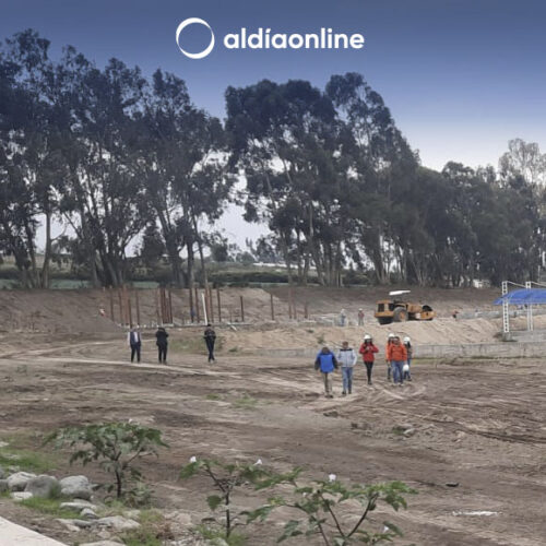 78% DE AVANCE TIENE EL PARQUE DE LA FAMILIA UBICADO EN TILIPULO. (VIDEO)