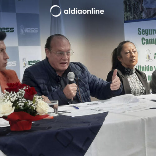 DIRECTOR DEL IESS CAMPESINO VISITÓ COTOPAXI Y DESMINTIÓ RUMORES DE ESCASES DE MEDICINA. (VIDEO)