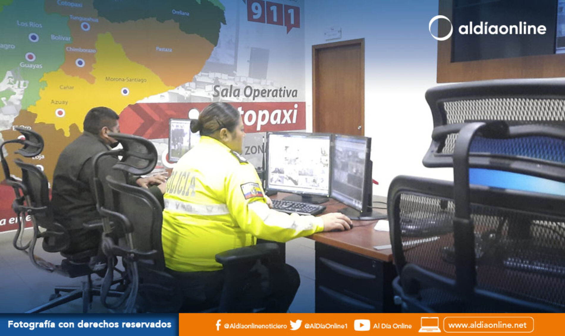 ECU 911 BUSCA LA EXPANSIÓN DE SALA OPERATIVA DE LA PROVINCIA DE COTOPAXI. (VIDEO)