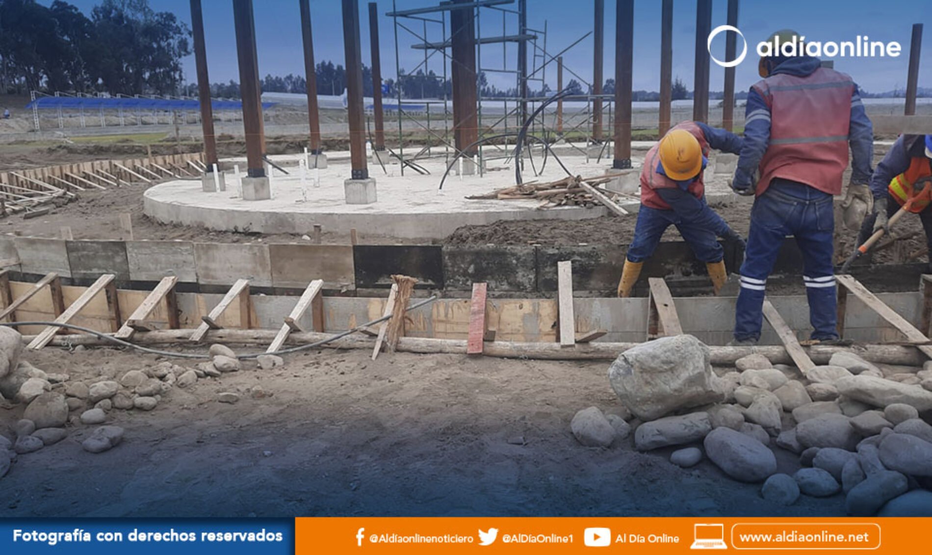 78% DE AVANCE TIENE EL PARQUE DE LA FAMILIA UBICADO EN TILIPULO. (VIDEO)